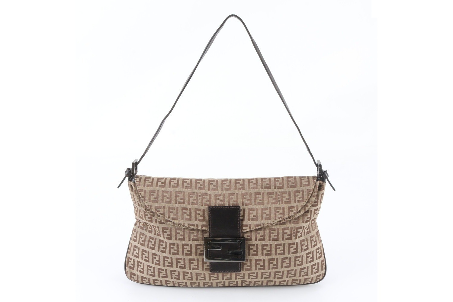 Zucchino Mamma Bucket FF Hardware 8BR002 Leather Shoulder Bag