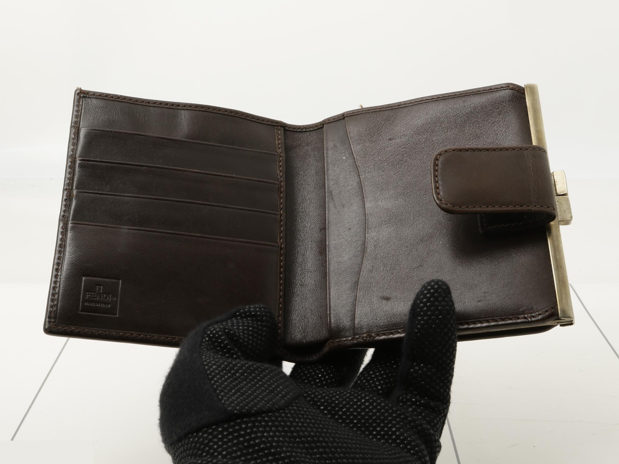 Zucca Canvas/Leather Bi-fold Wallet — view 4