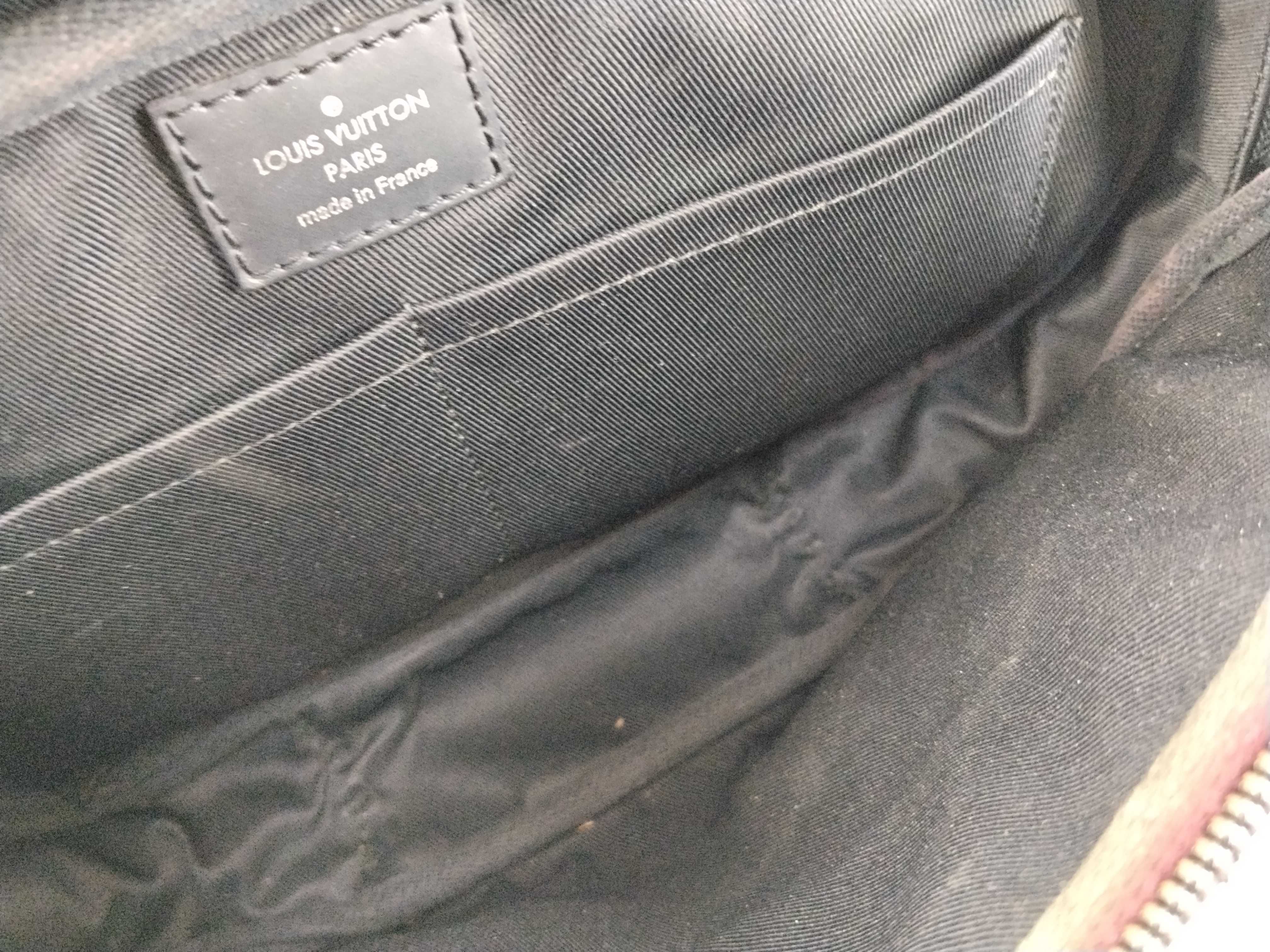 Monogram Empreinte Louis Vuitton Monogram Eclipse Bum Bag M42906 Shoulder Bag — view 8