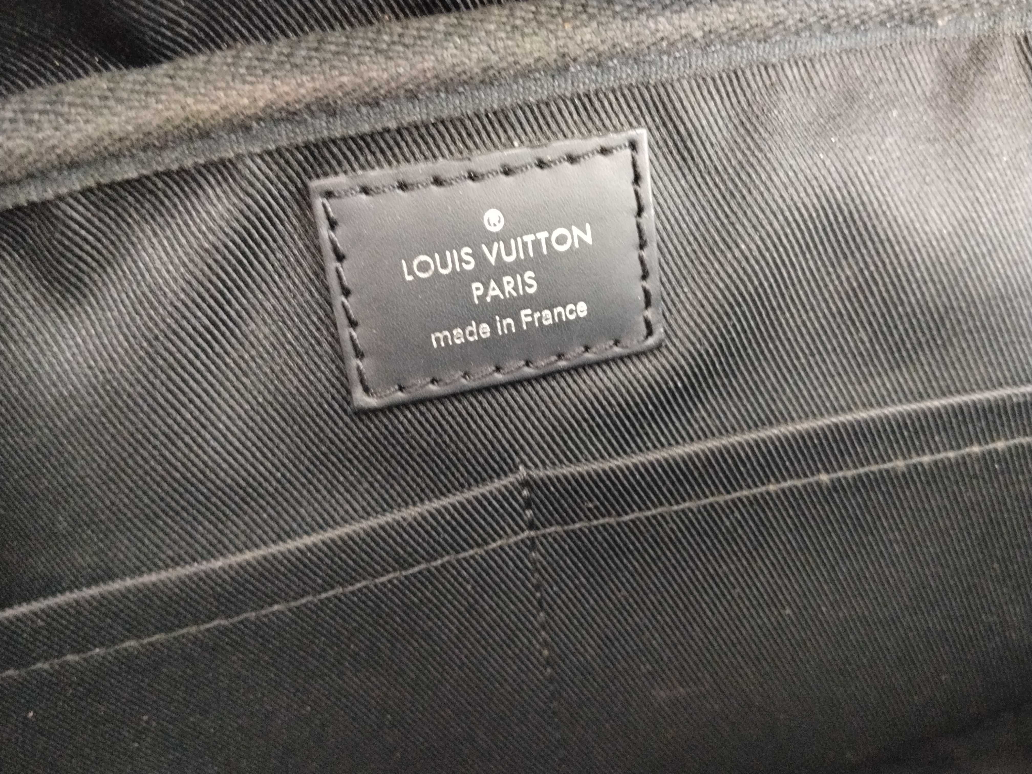 Monogram Empreinte Louis Vuitton Monogram Eclipse Bum Bag M42906 Shoulder Bag — view 9
