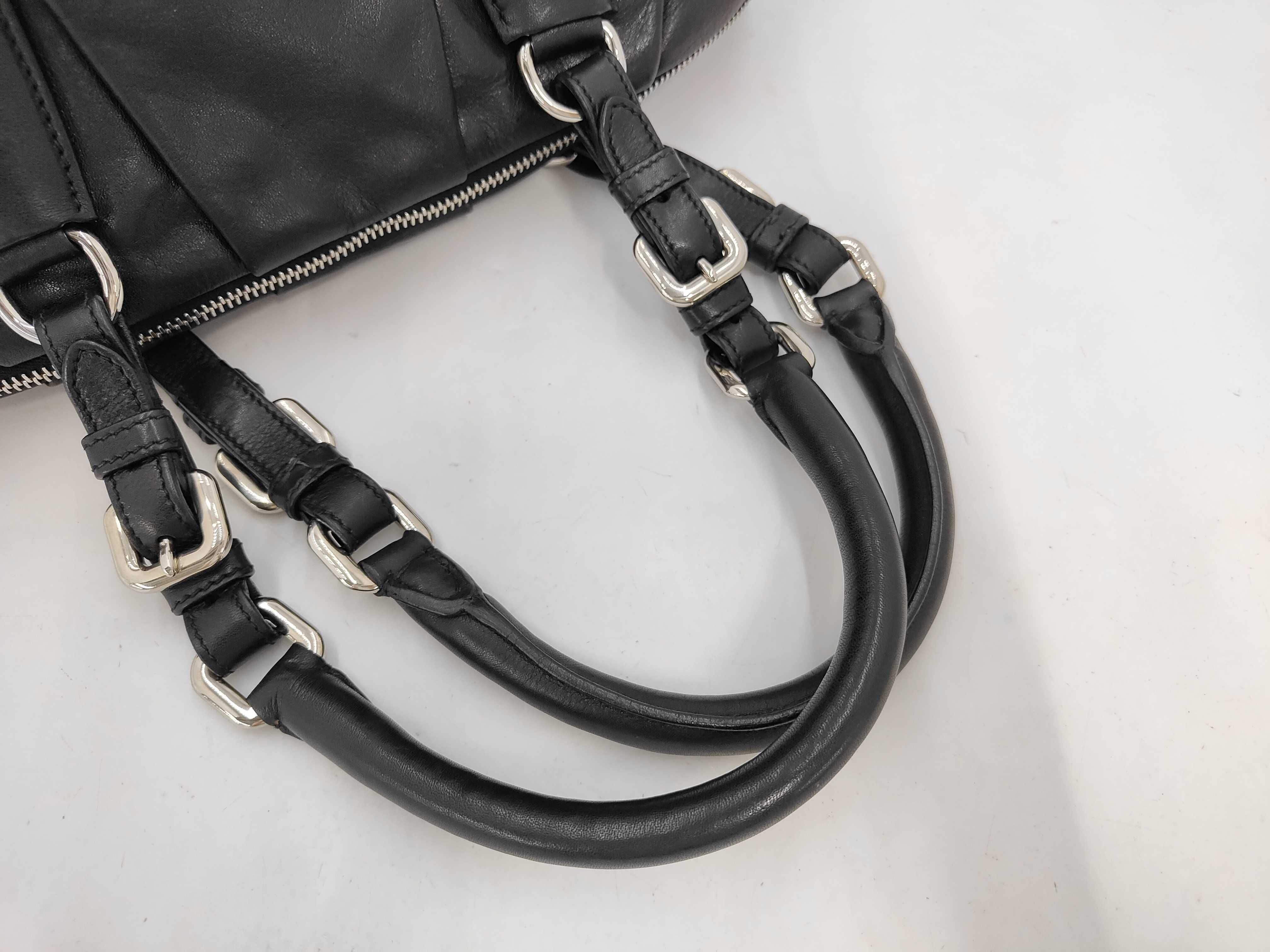 Nappa Gaufre Shirring Boston Bag (Handbag) — view 5