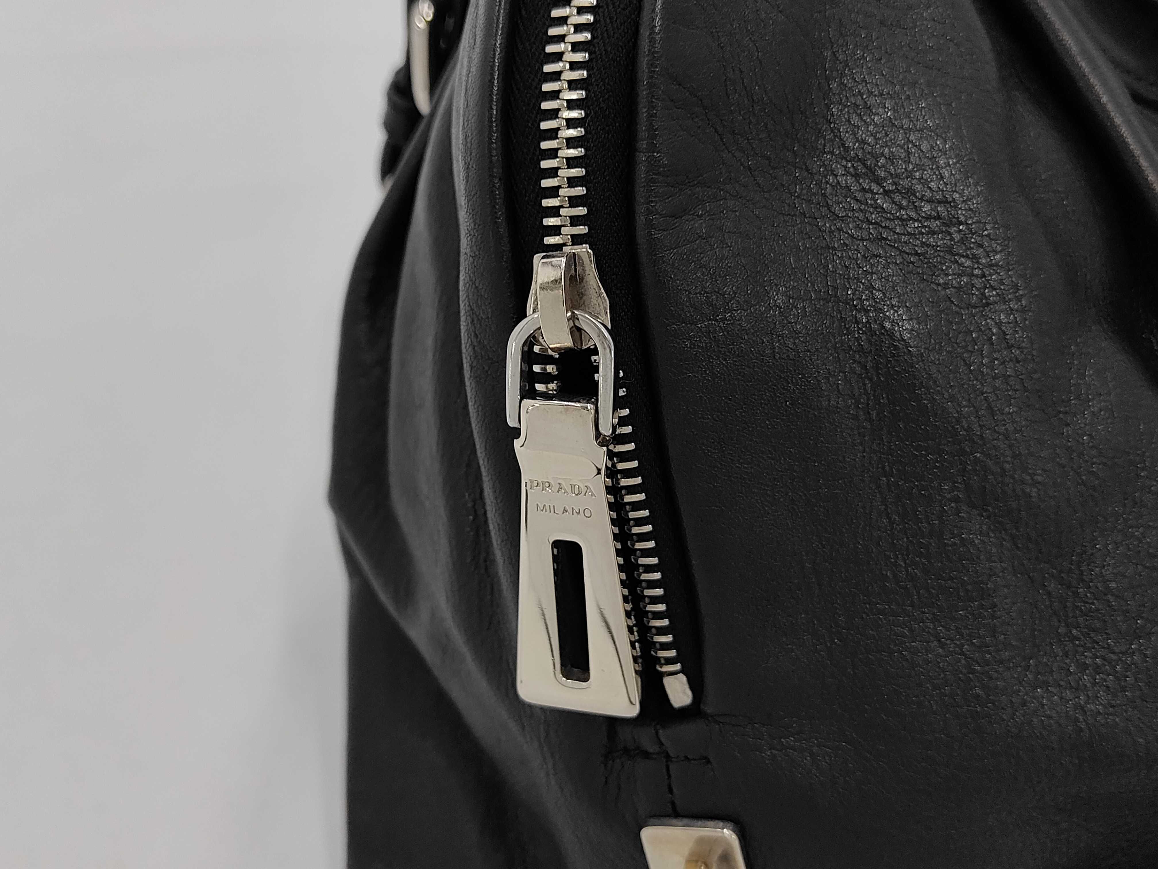 Nappa Gaufre Shirring Boston Bag (Handbag) — view 8