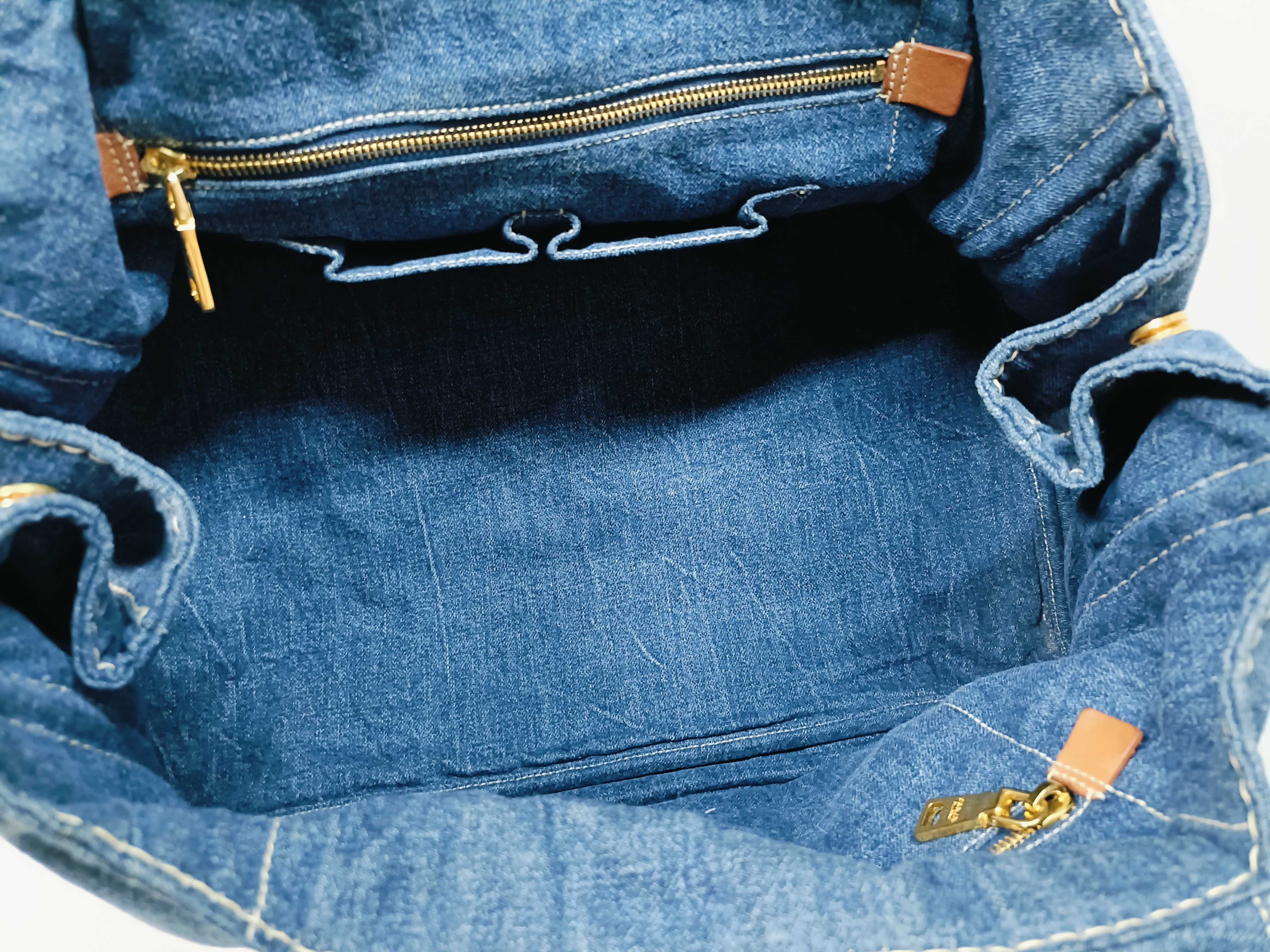 denim tote bag — view 9