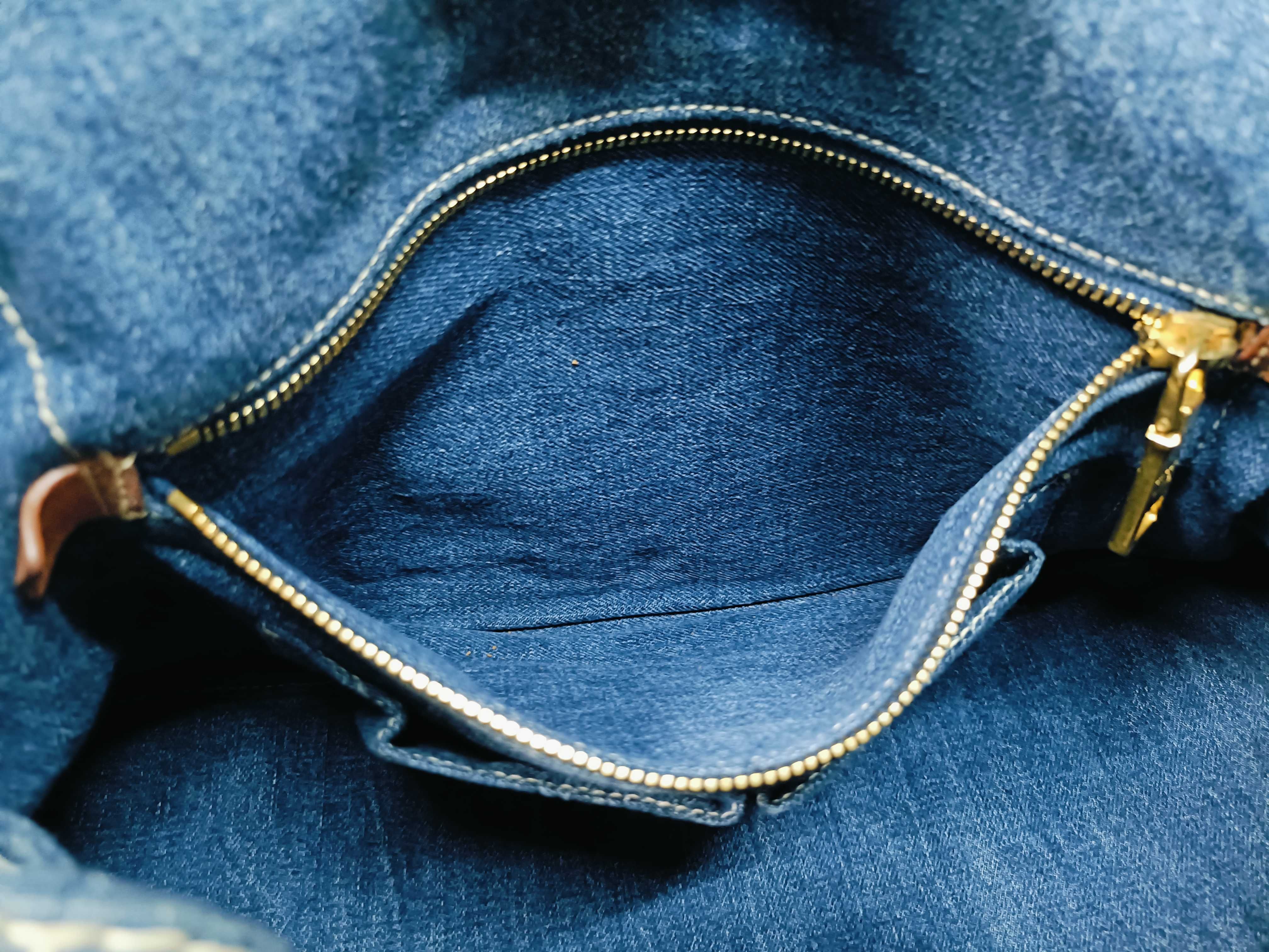 denim tote bag — view 10