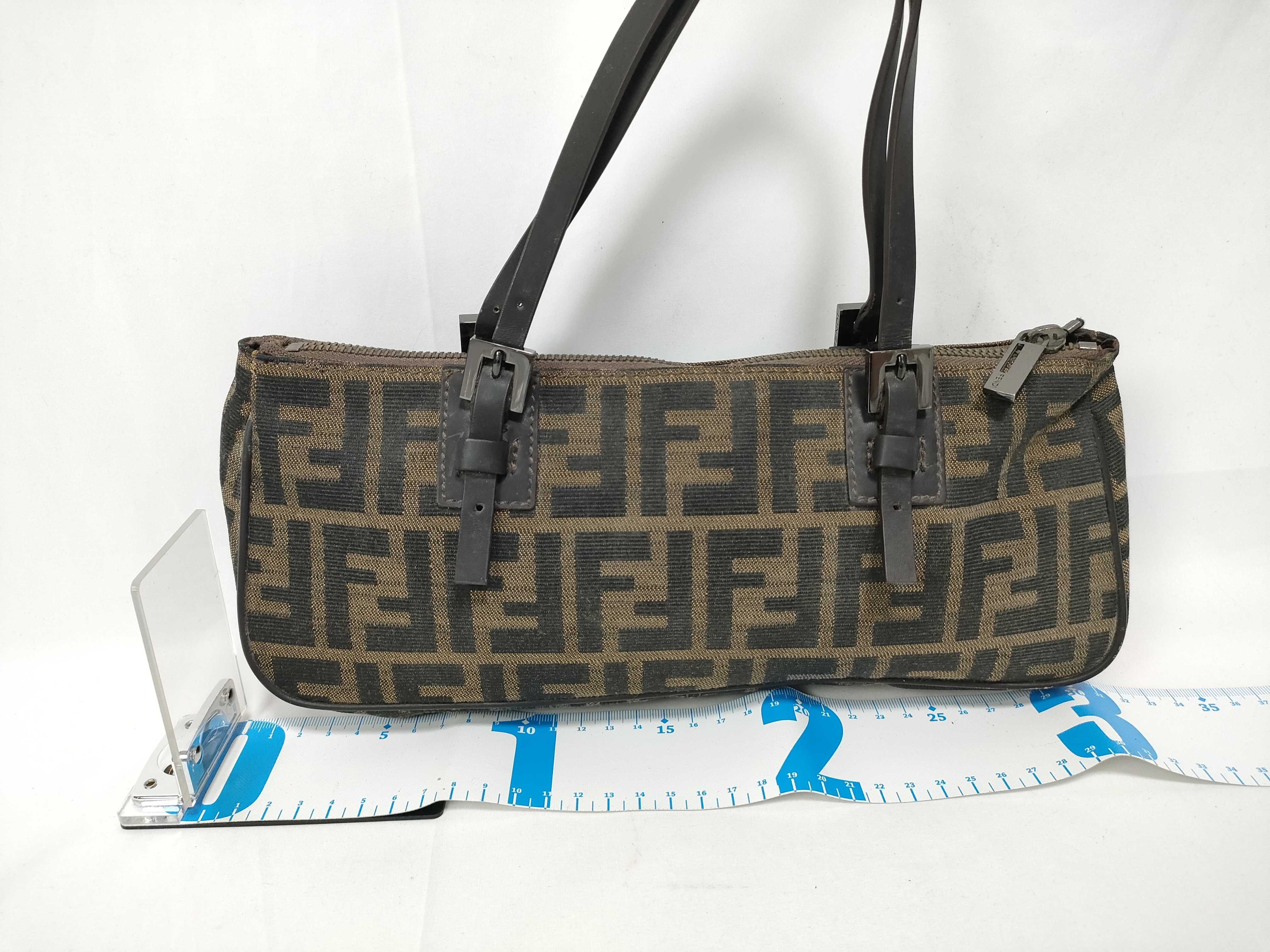 Zucca pattern handbag, brown handbag — view 2