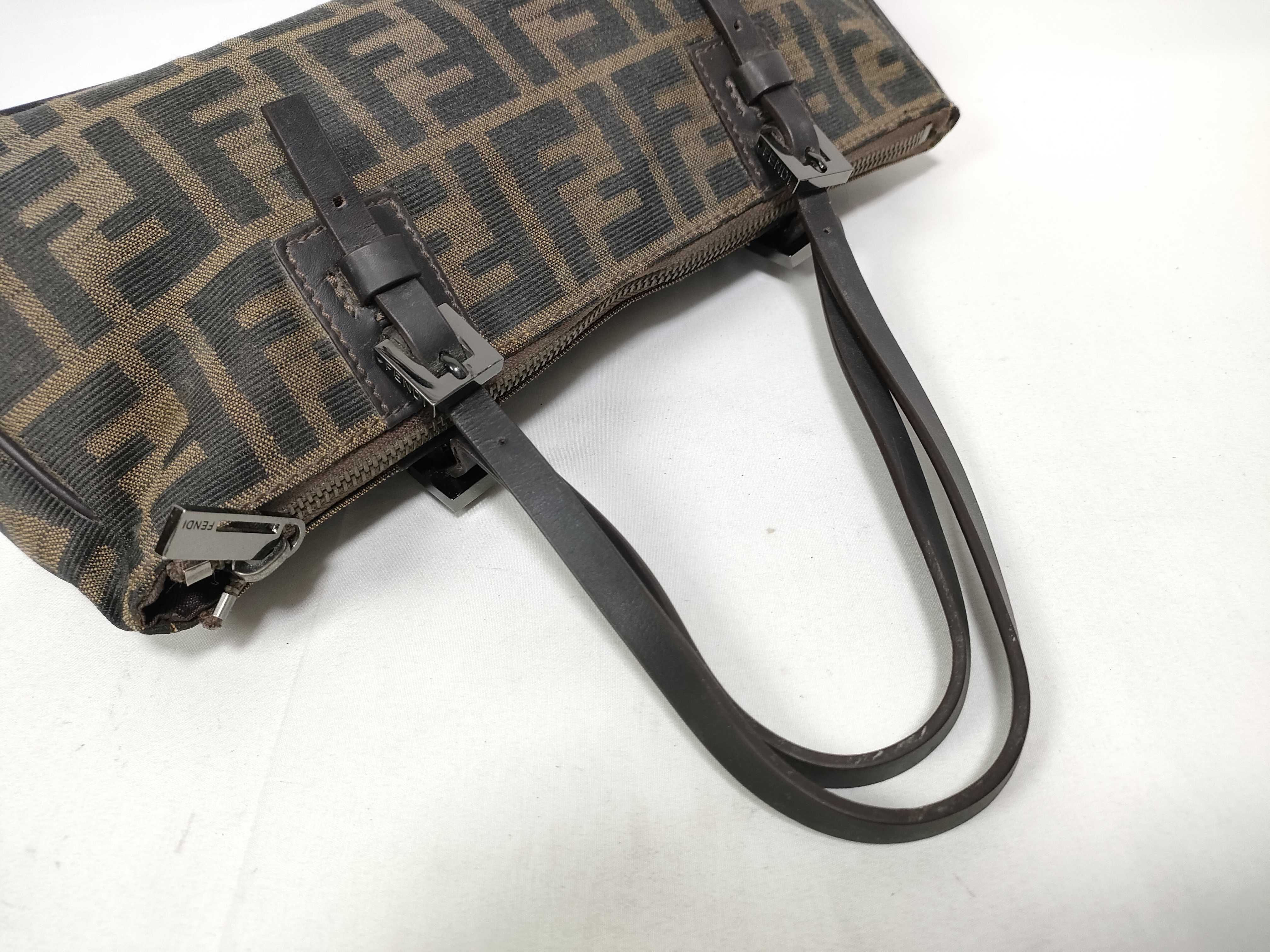 Zucca pattern handbag, brown handbag — view 7