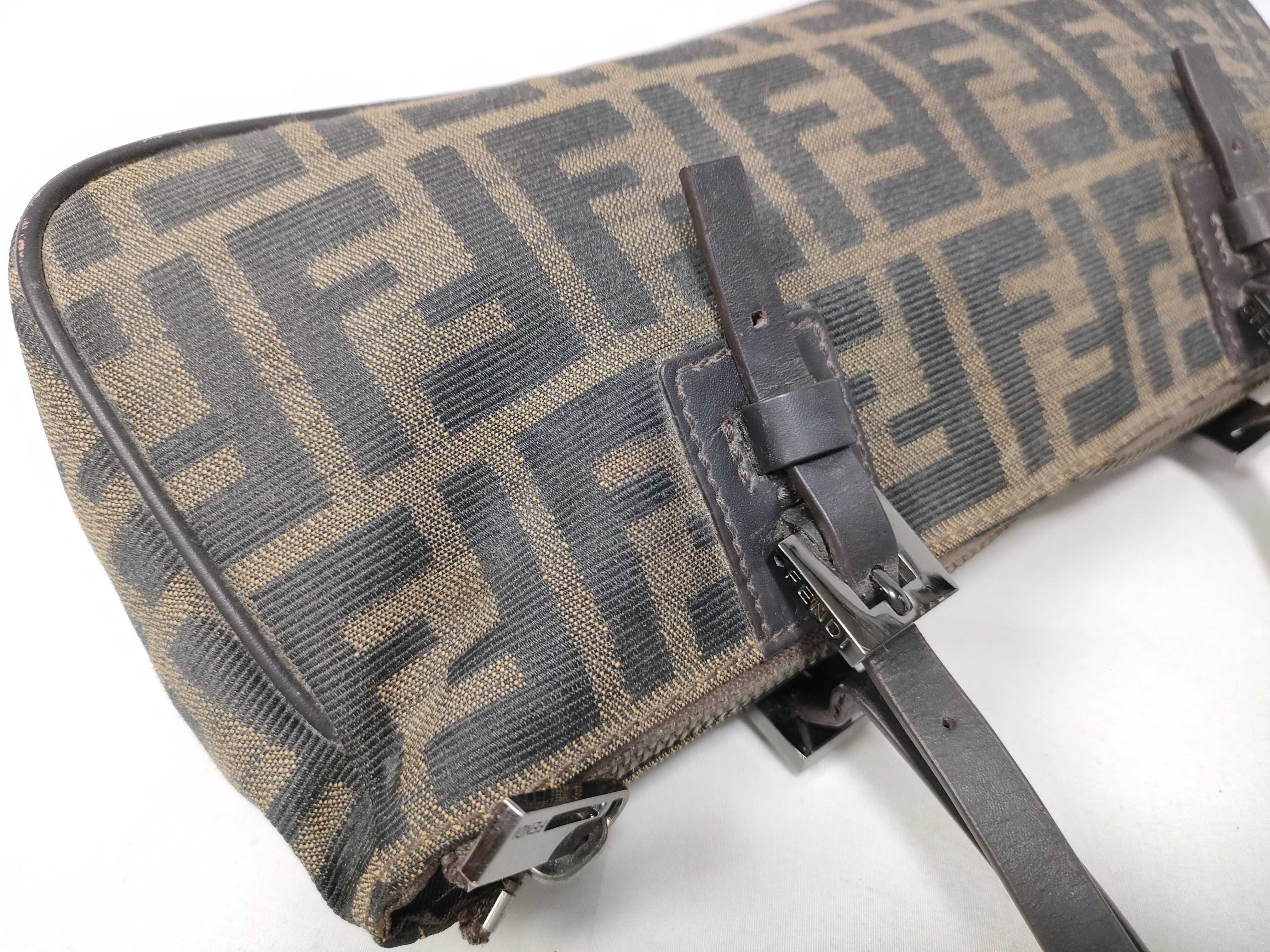 Zucca pattern handbag, brown handbag — view 8