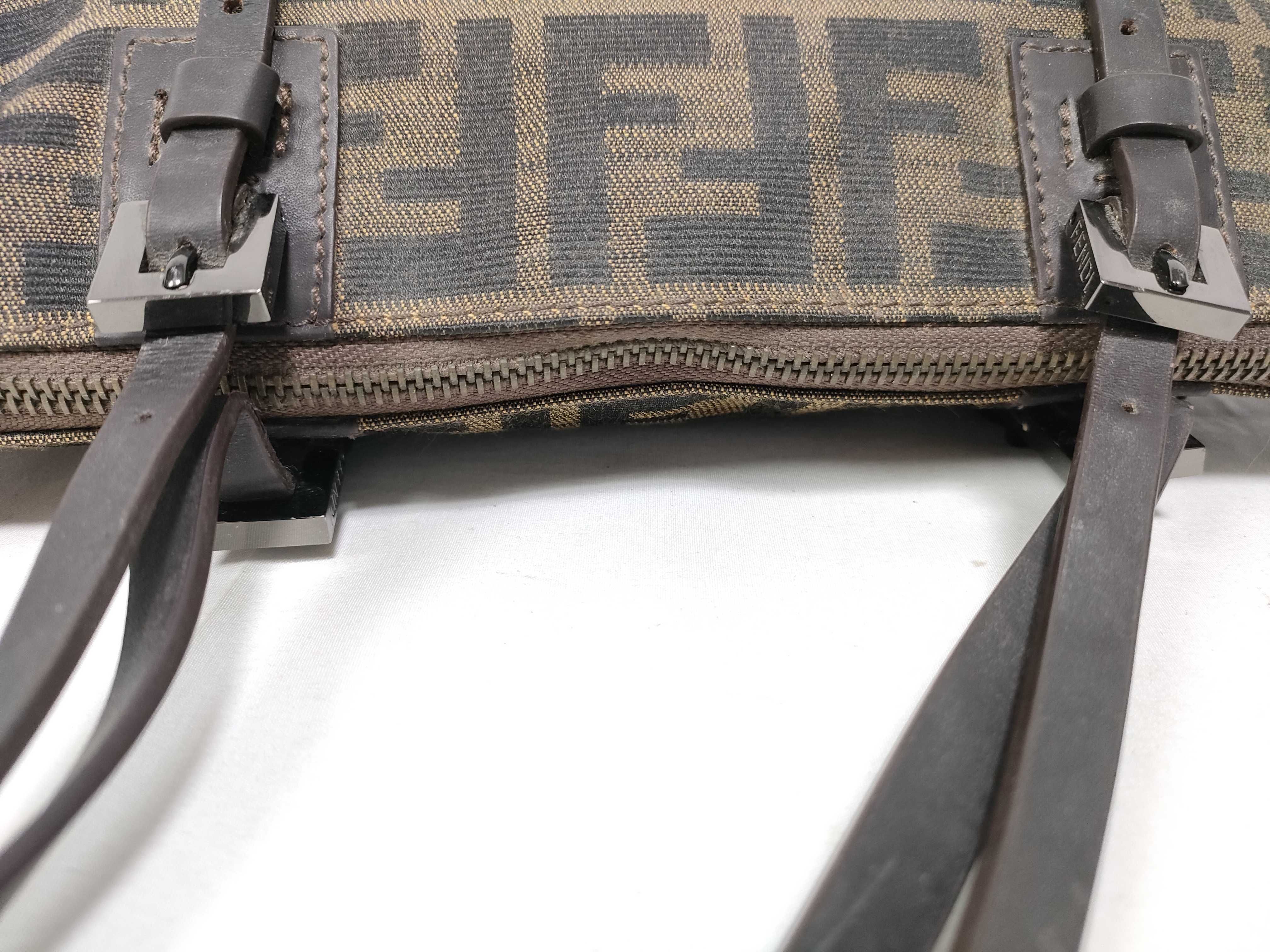 Zucca pattern handbag, brown handbag — view 10