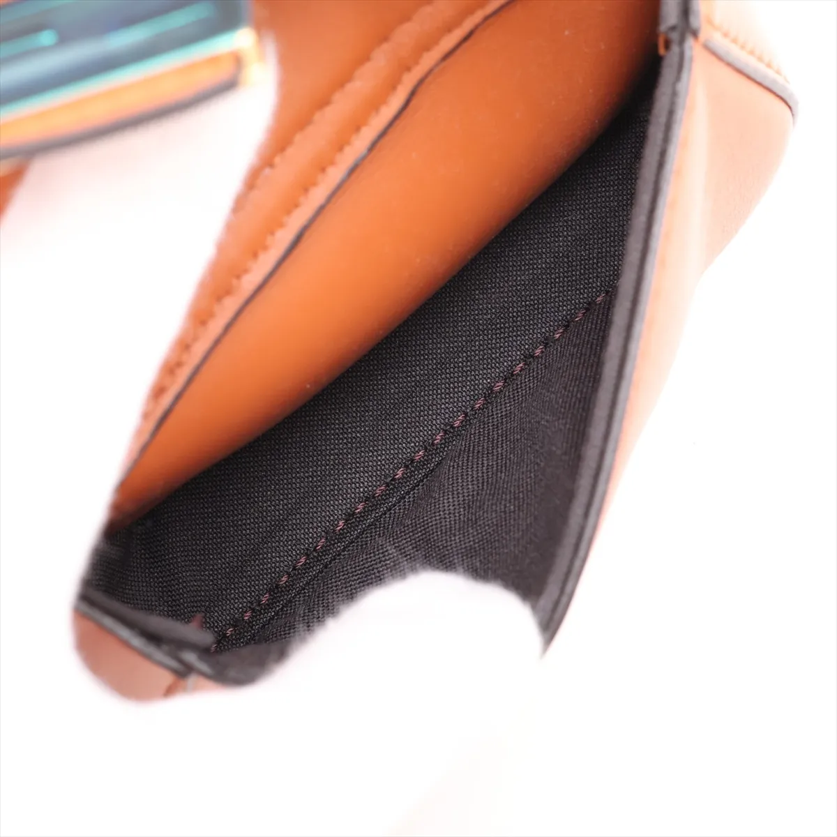 Multi-Pocket Baguette Leather 2-Way Shoulder Bag, Brown 8BR808 — view 9