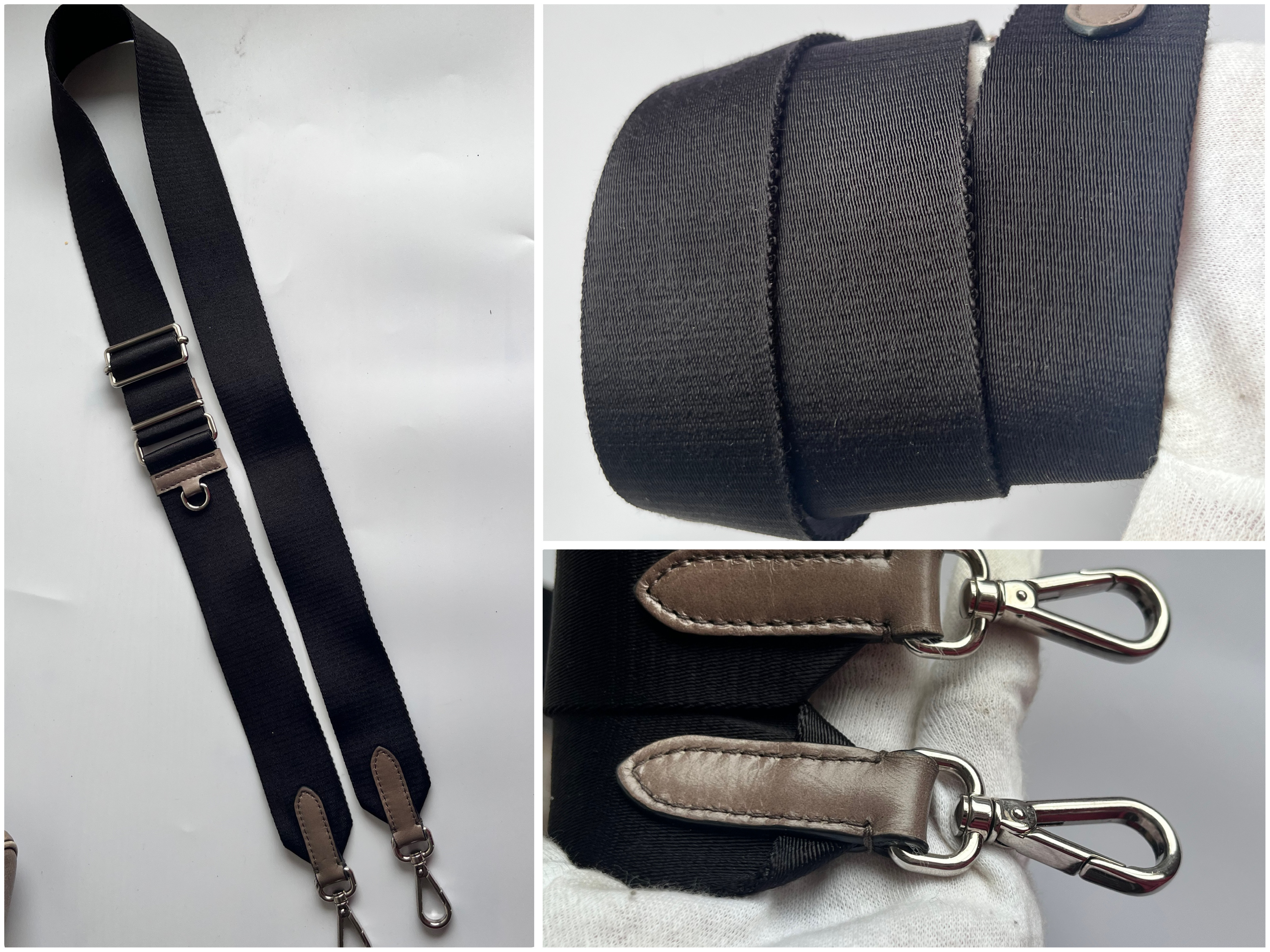 Vitello Luxe 2-Way Handbag with Shoulder Strap — view 15