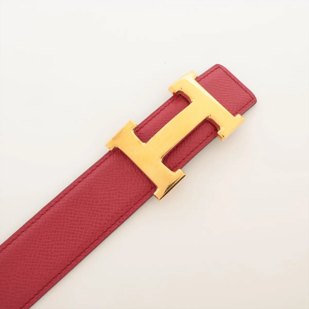 H-belt W:1993 Belt 65 Leather x GP Red x Green — view 2