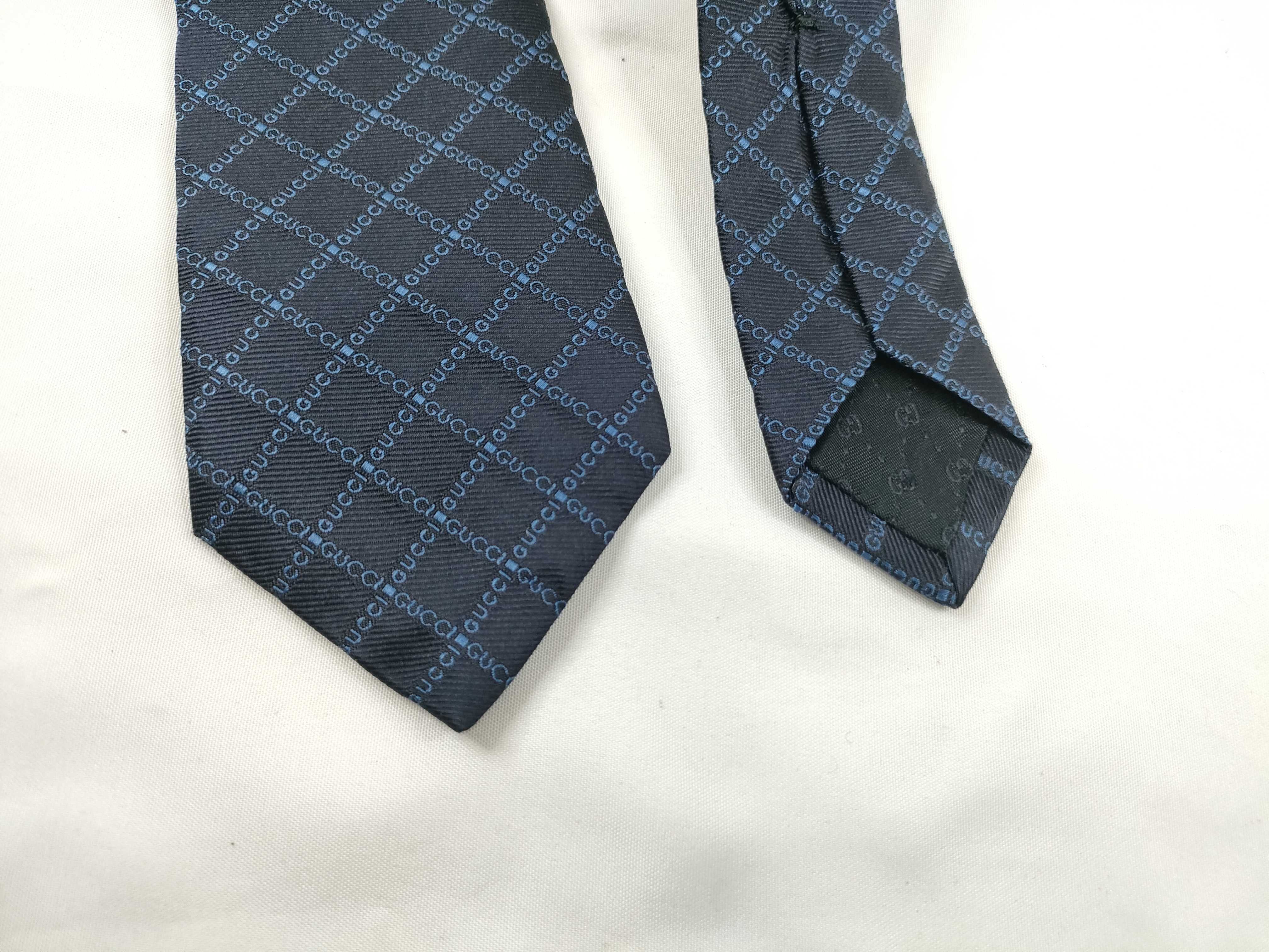 Tie, Logo, Navy, Other Accessories — view 4