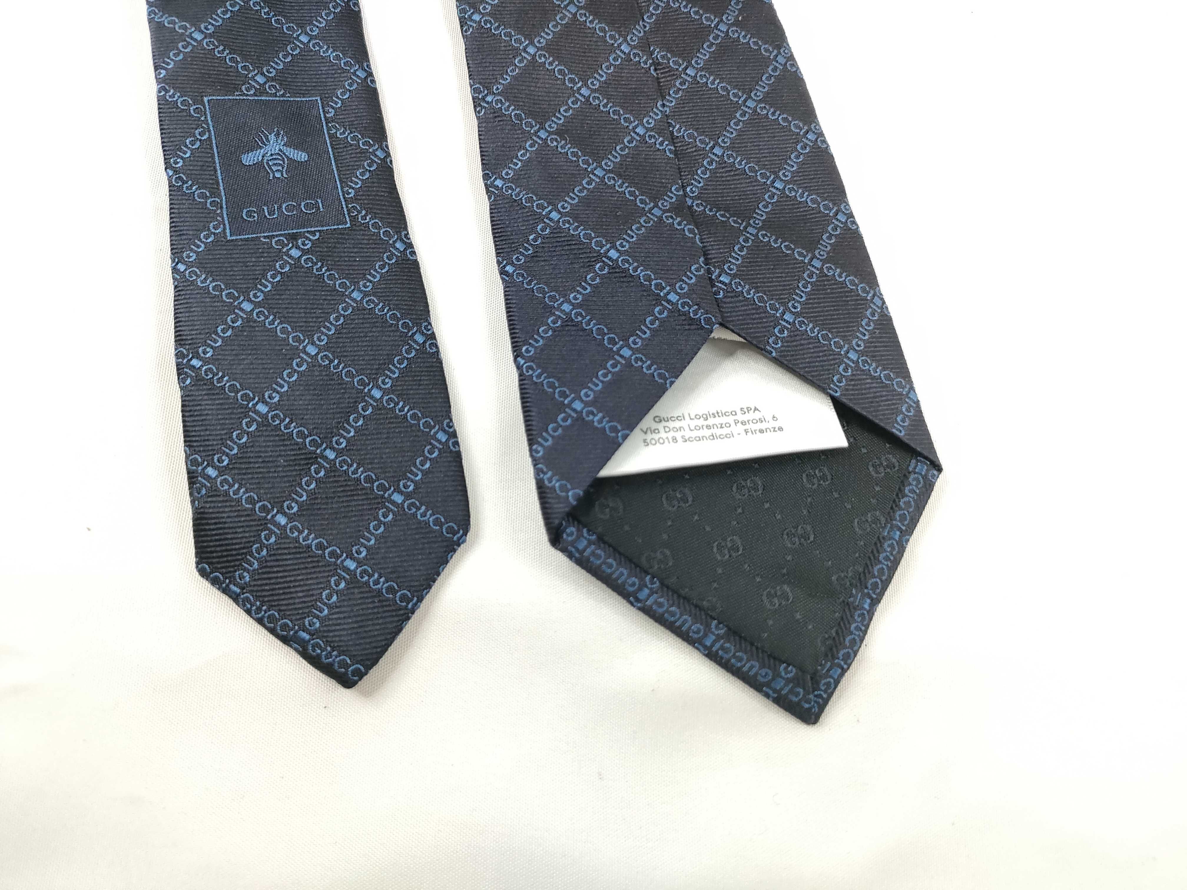 Tie, Logo, Navy, Other Accessories — view 5