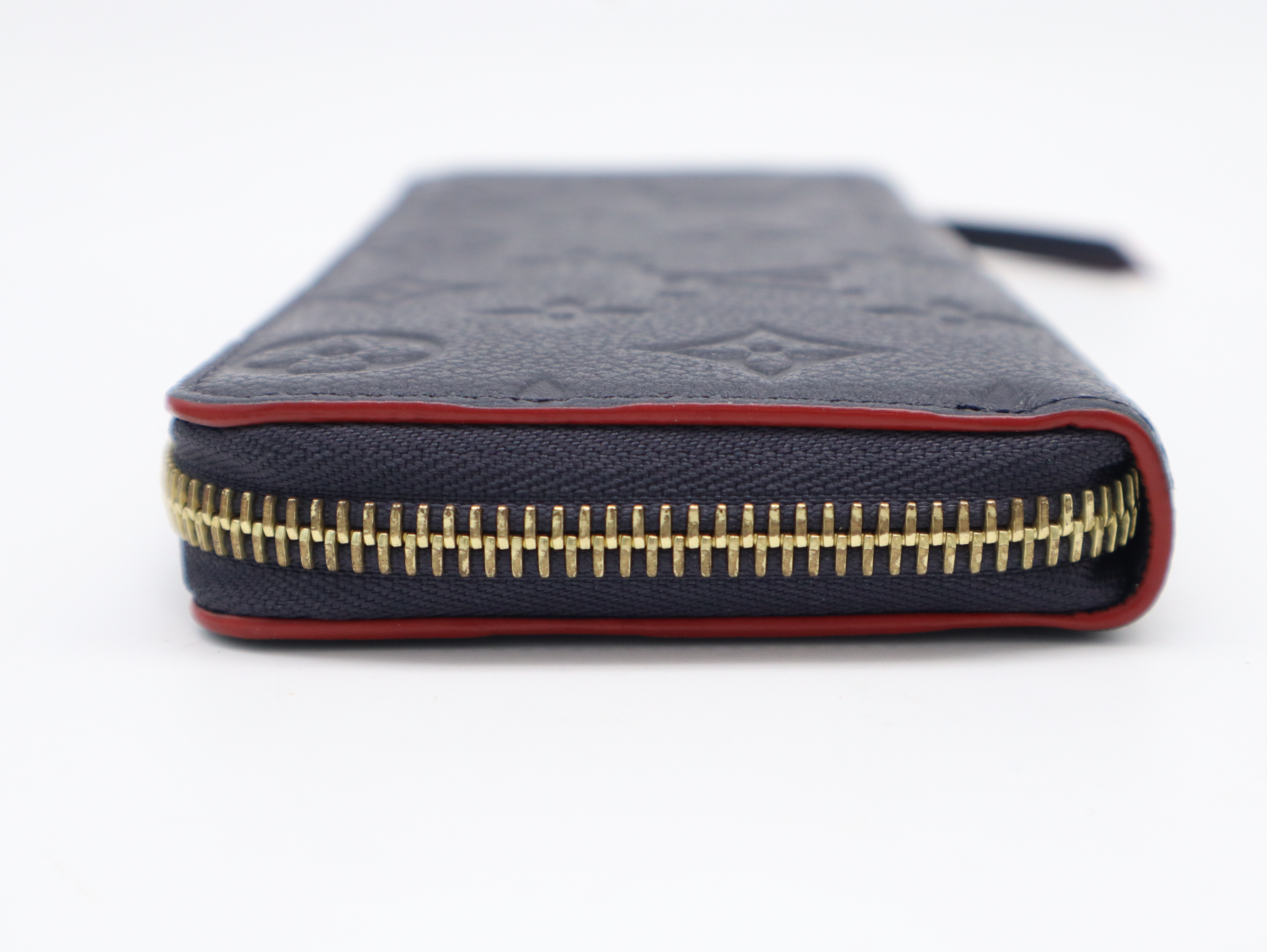 M69415 Monogram Empreinte Portefeuille Clemence Marine Rouge Wallet — view 5