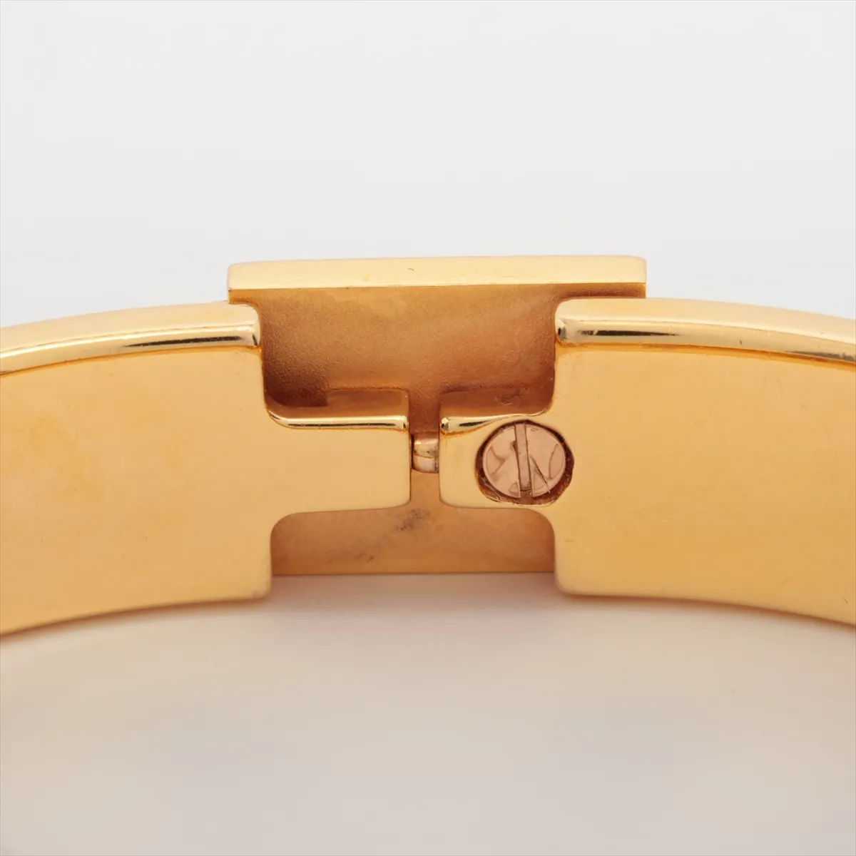 Click Cadena 0220 Bangle ST GP x Enamel Gold x Black — view 4