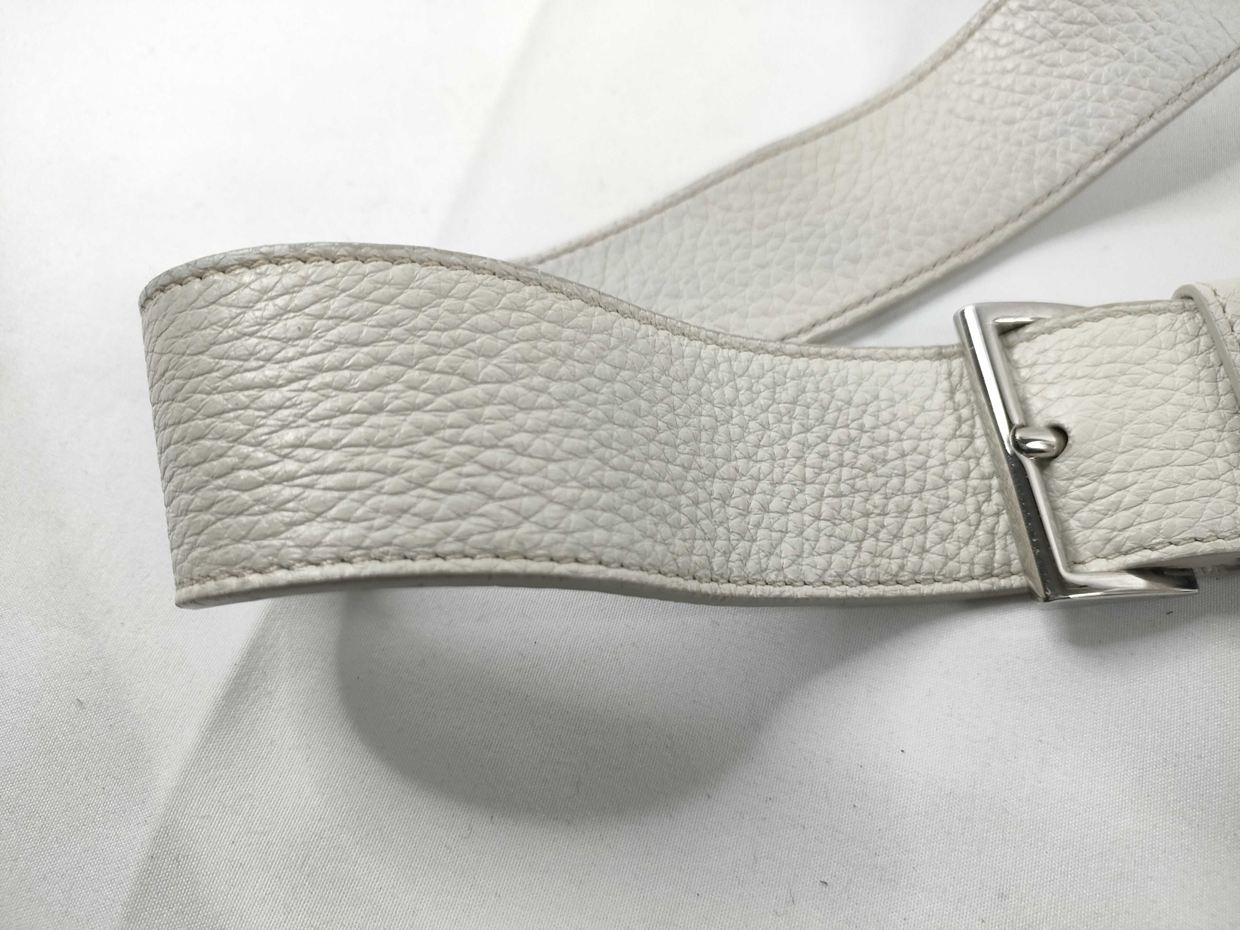 Vitello Daino Body Bag 2VZ098 White Bag — view 7