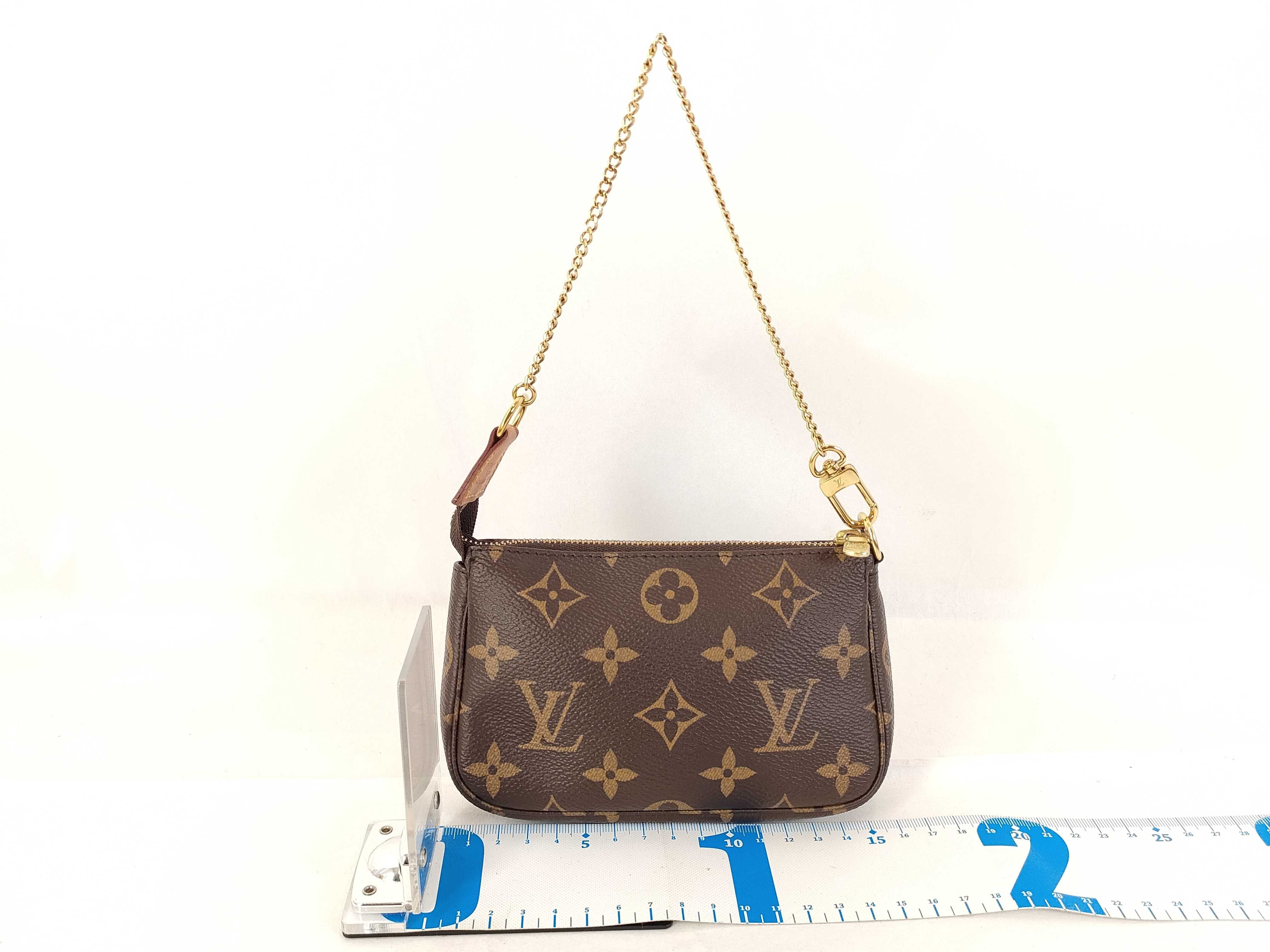 Monogram Louis Vuitton Mini Pochette Accessoire Pouch — view 2