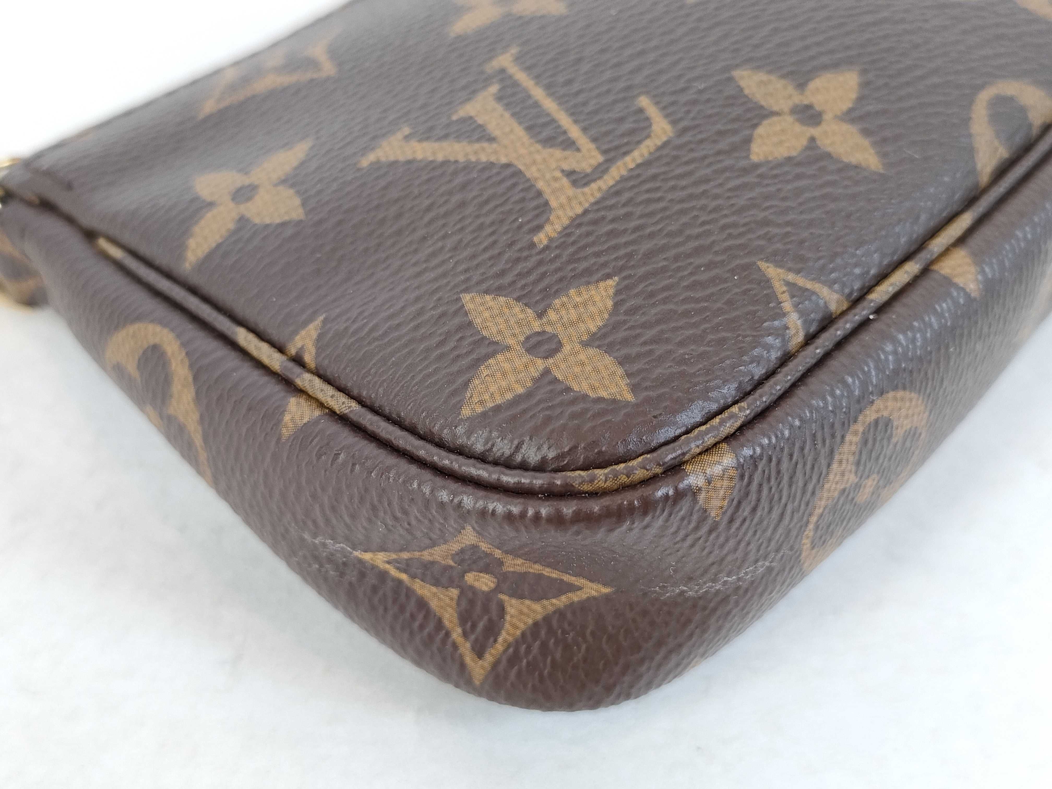 Monogram Louis Vuitton Mini Pochette Accessoire Pouch — view 6