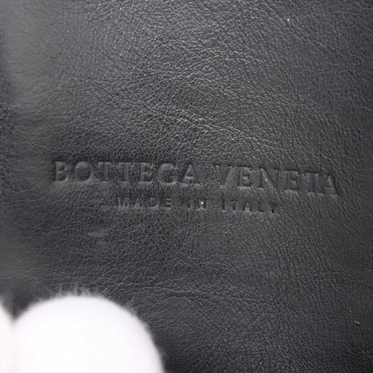Intrecciato Leather 2WAY Business Bag Black — view 13