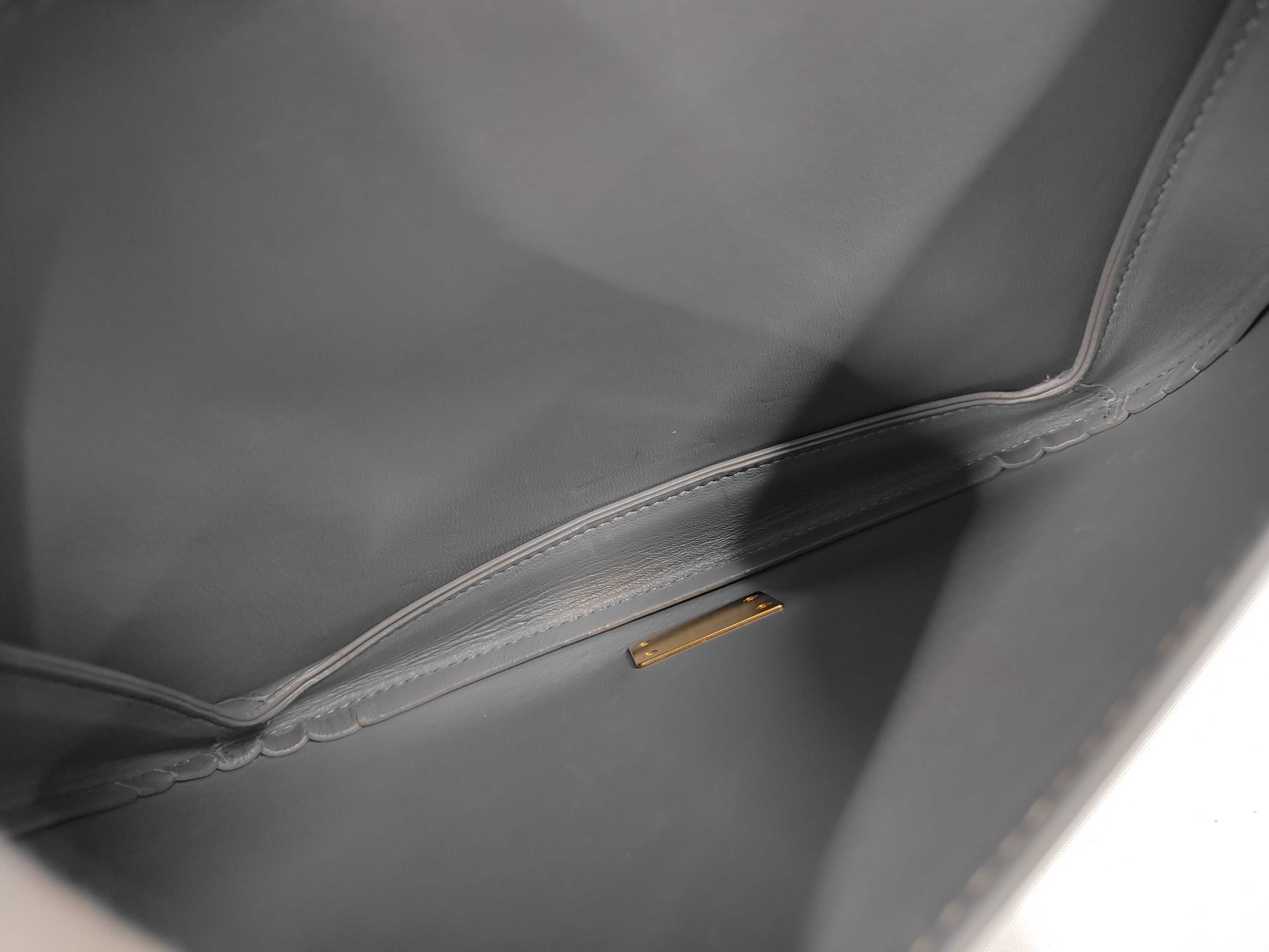 Mount Chain Shoulder Bag, Gray — view 9