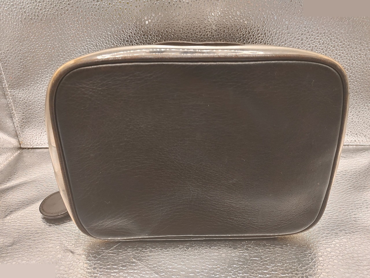 Coco Mark Vanity Bag, Vinyl/Lambskin, Clear/Black — view 6