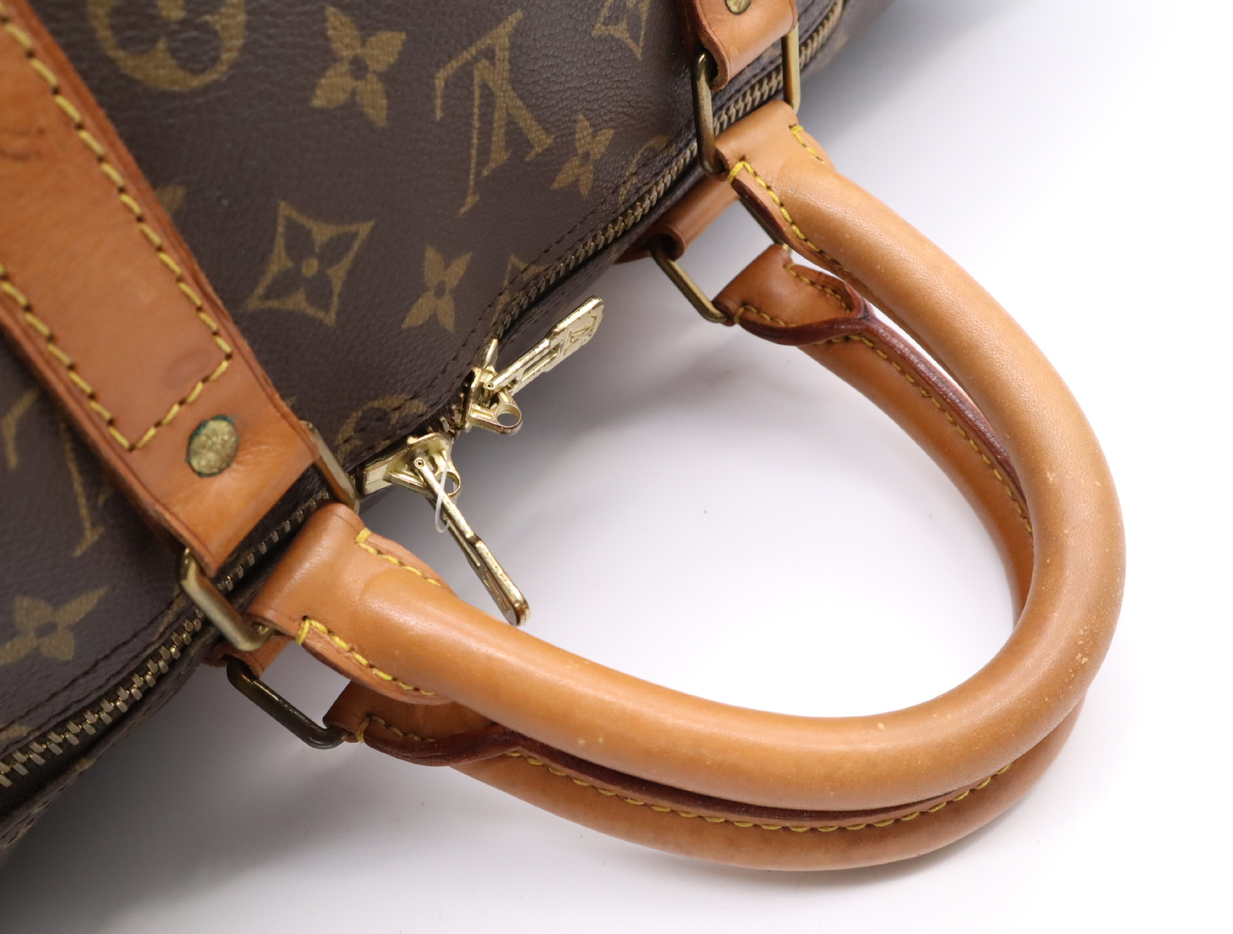 M41424 Monogram Keepall 55 Boston Bag — view 12