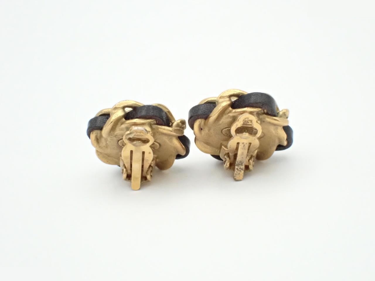 Coco Mark Faux Pearl Earrings 94P — view 2