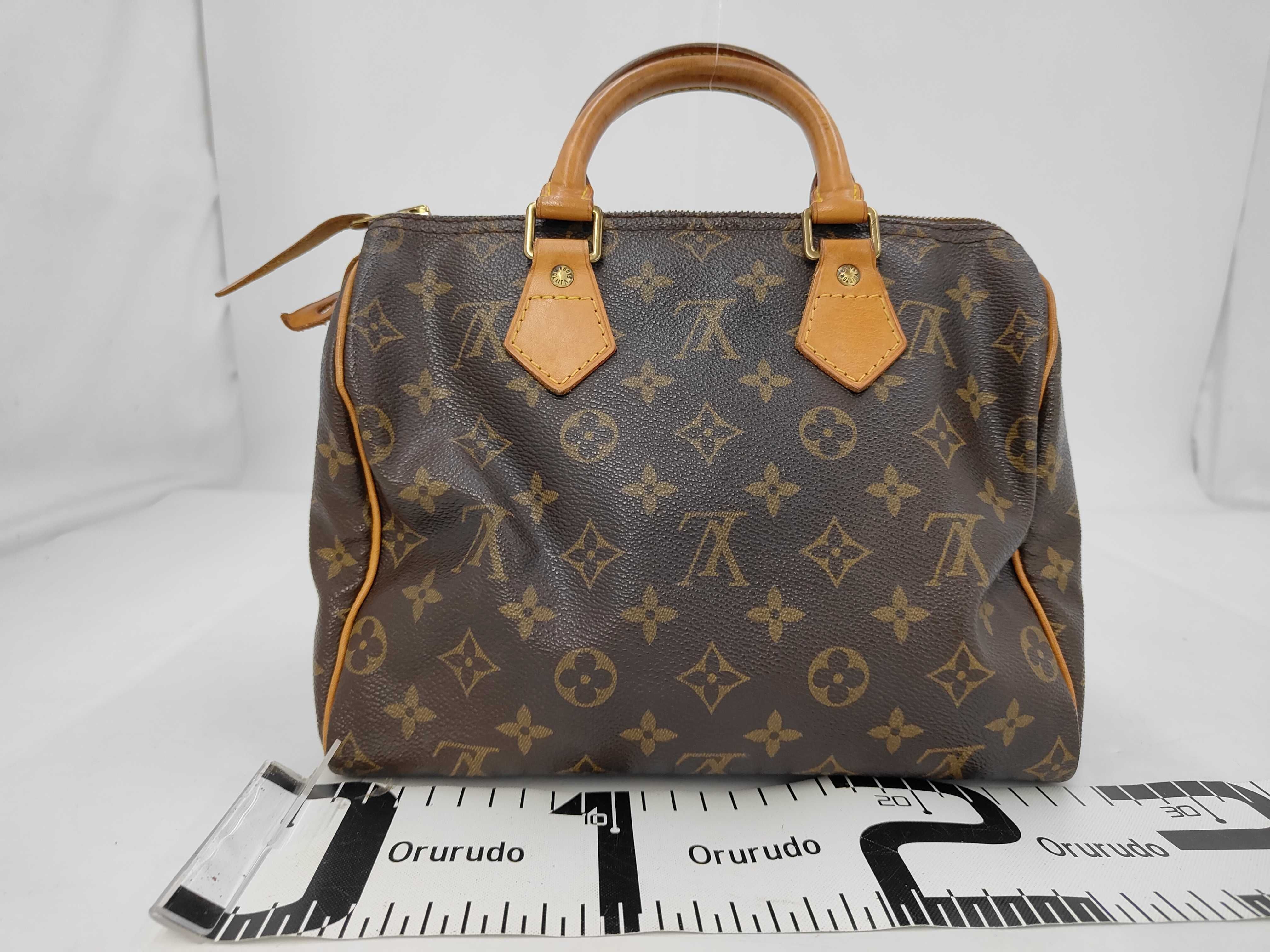 Monogram Louis Vuitton Speedy 25 Monogram M41109 Handbag — view 2