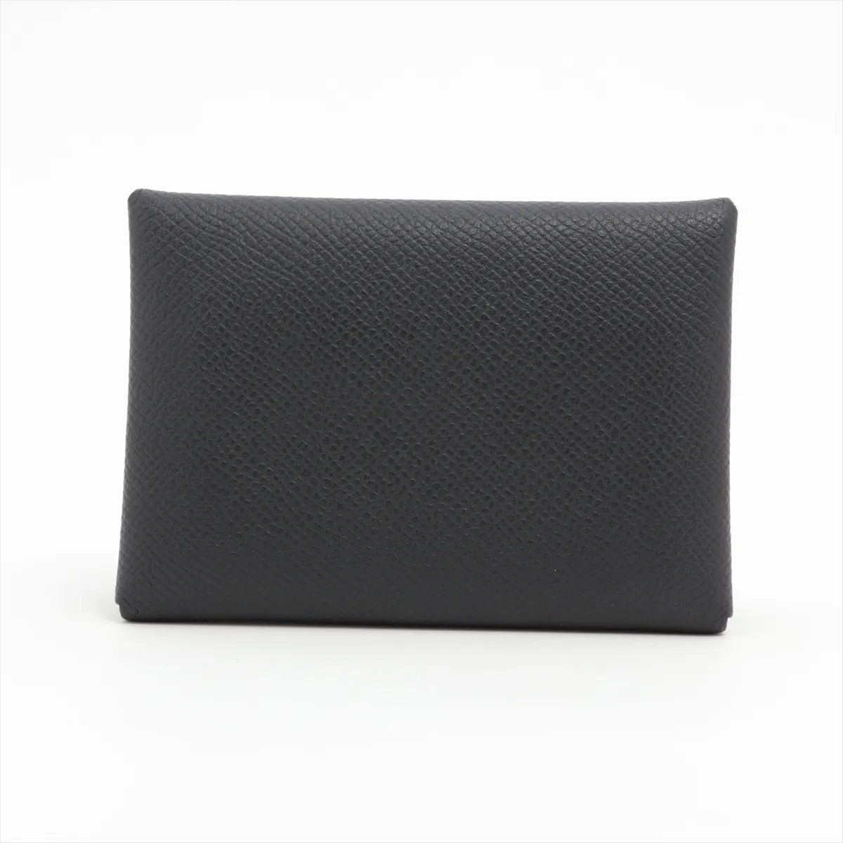 Calvi Duo Vaux Epson Coin Case Black Silver Hardware B:2023 — view 2