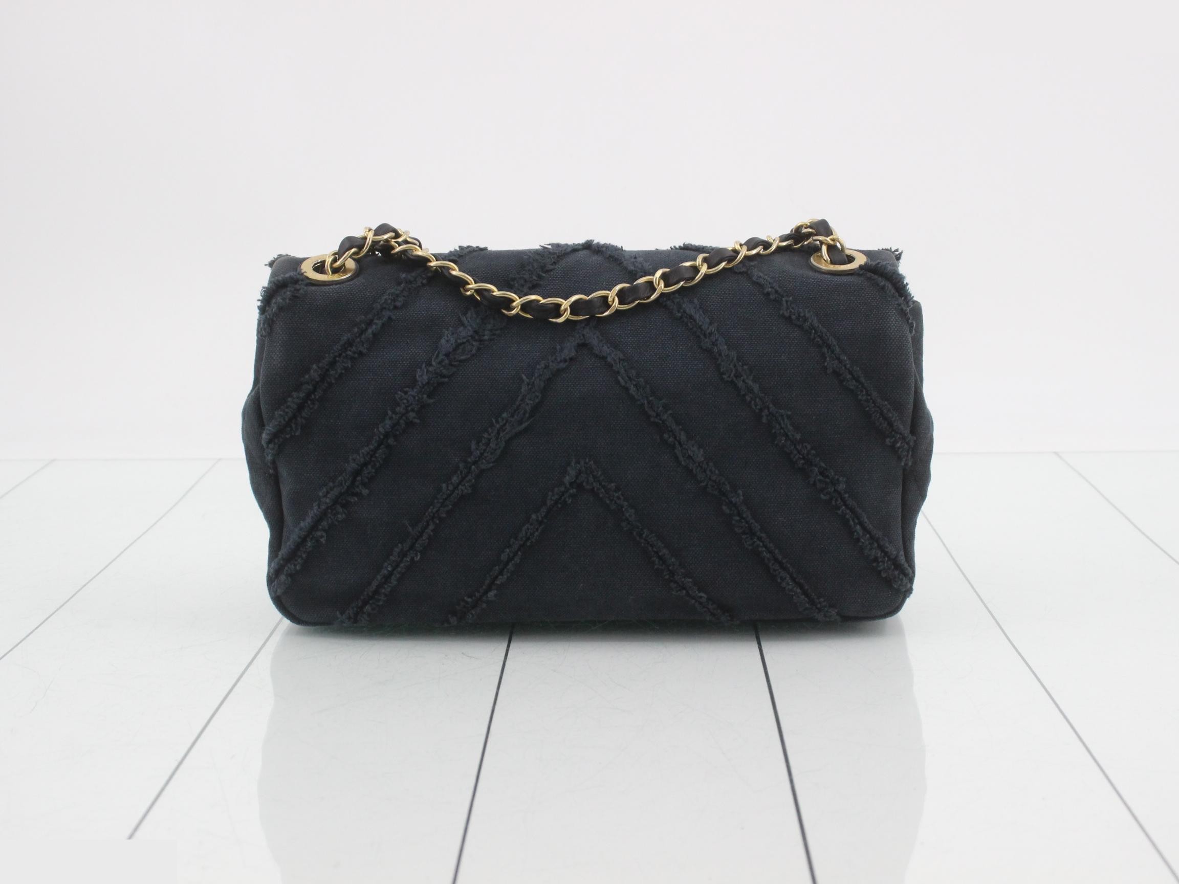 V-stitch shoulder bag — view 2