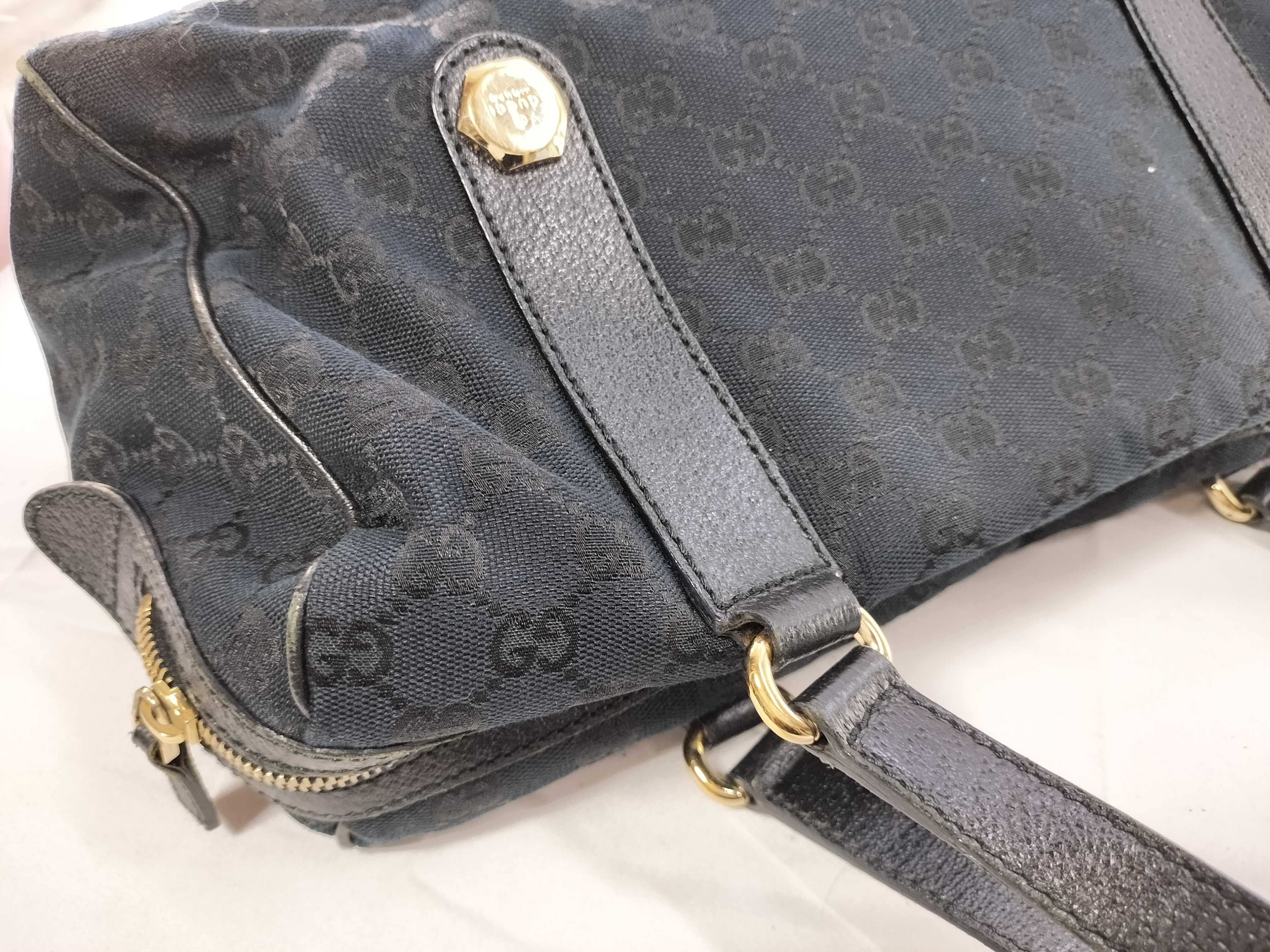 GG Canvas Mini Boston Bag — view 5