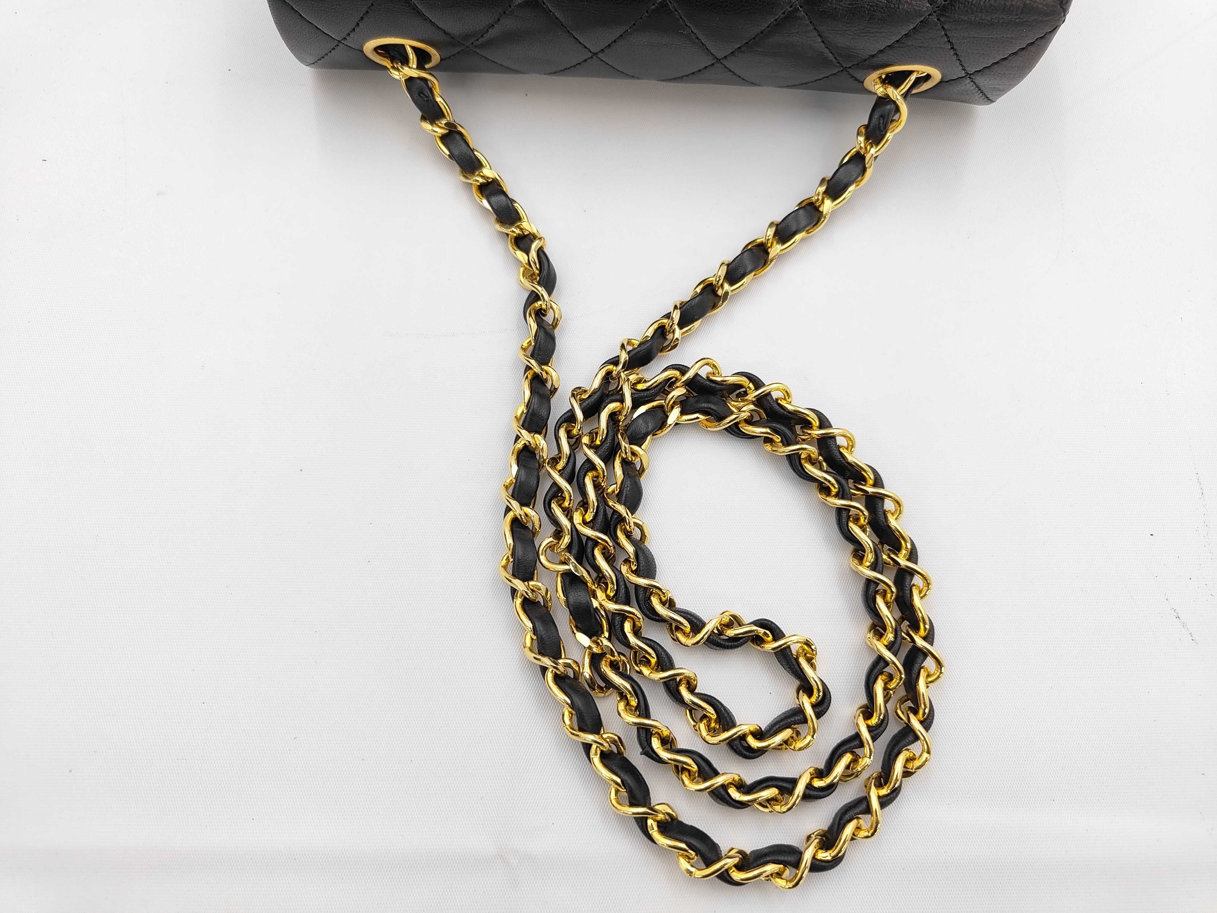 Lambskin Mini Matelassé 20 Single Chain GD Random Serial Shoulder Bag — view 3