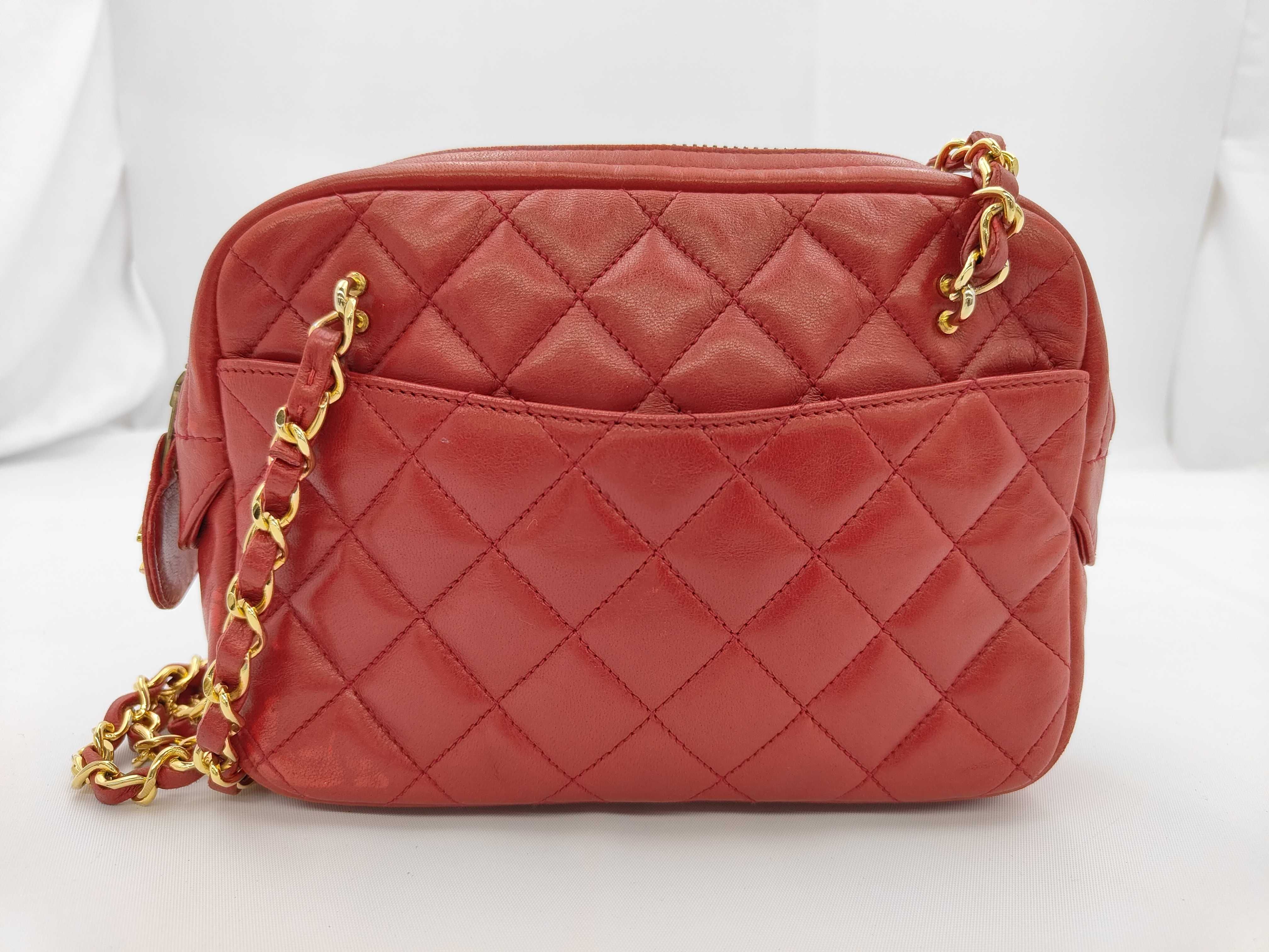 Lambskin Coco Zipper Matelassé Chain Shoulder Bag (Still in original packaging, serial number 1)