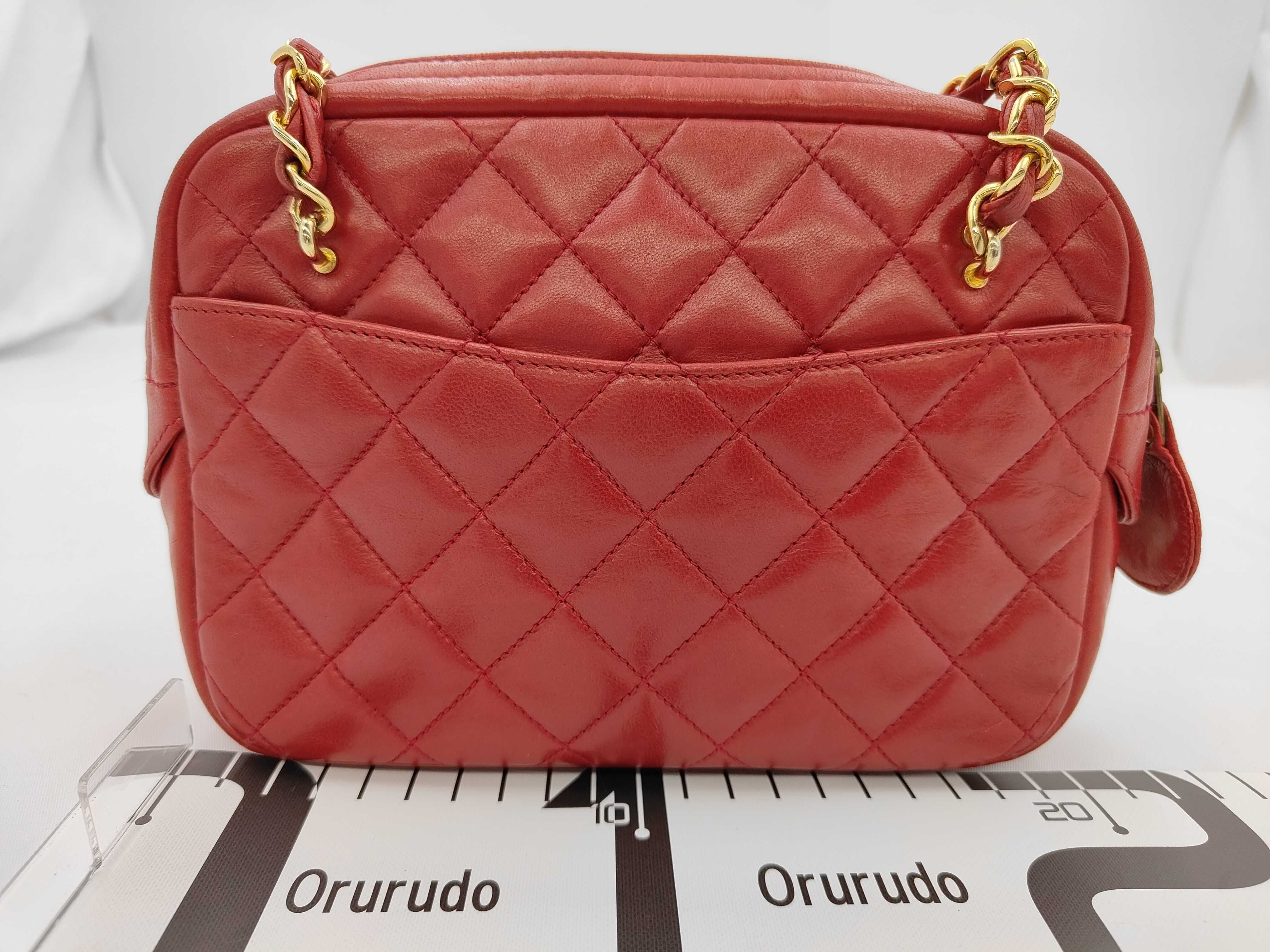 Lambskin Coco Zipper Matelassé Chain Shoulder Bag (Still in original packaging, serial number 1) — view 2