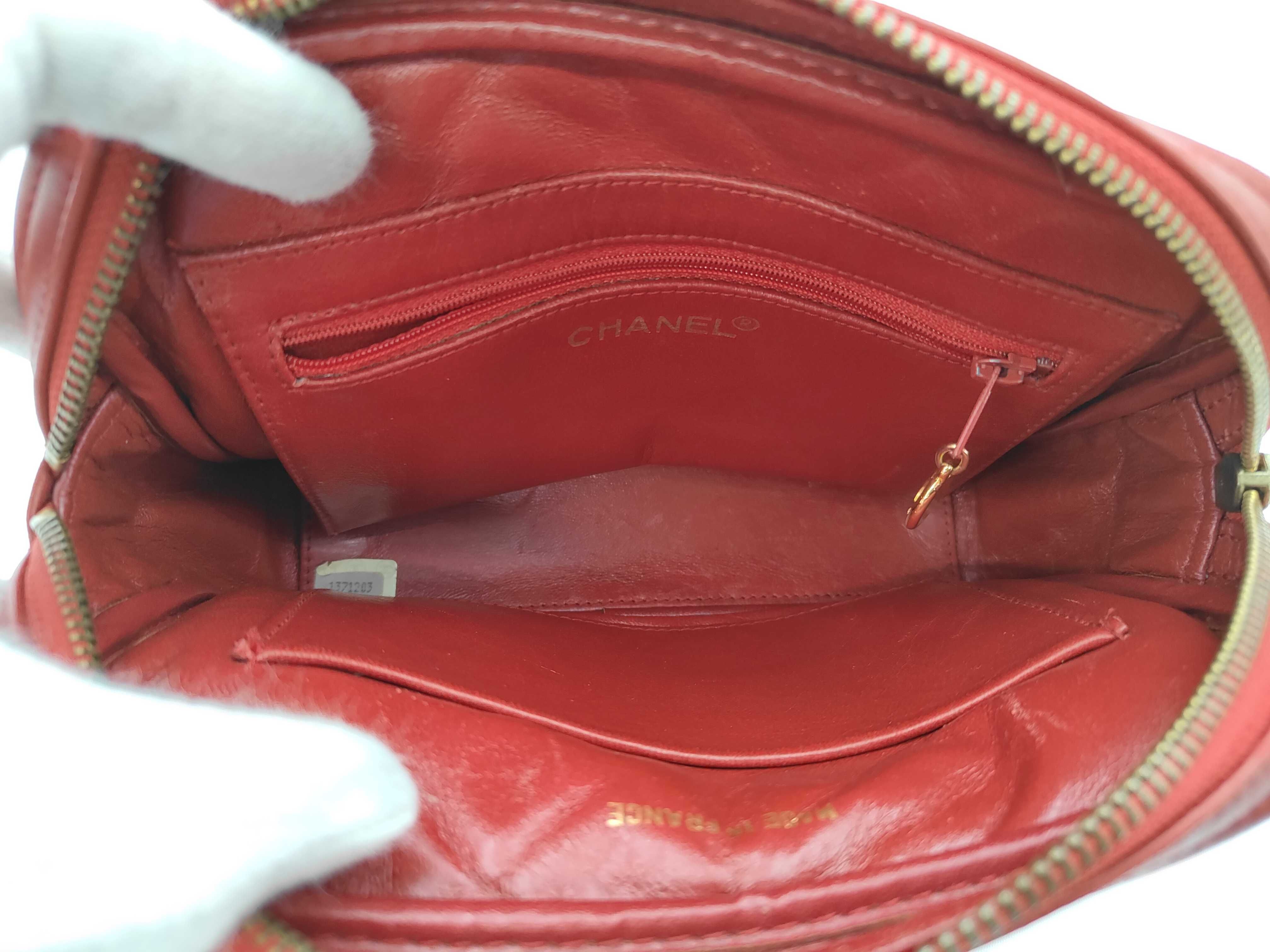 Lambskin Coco Zipper Matelassé Chain Shoulder Bag (Still in original packaging, serial number 1) — view 9
