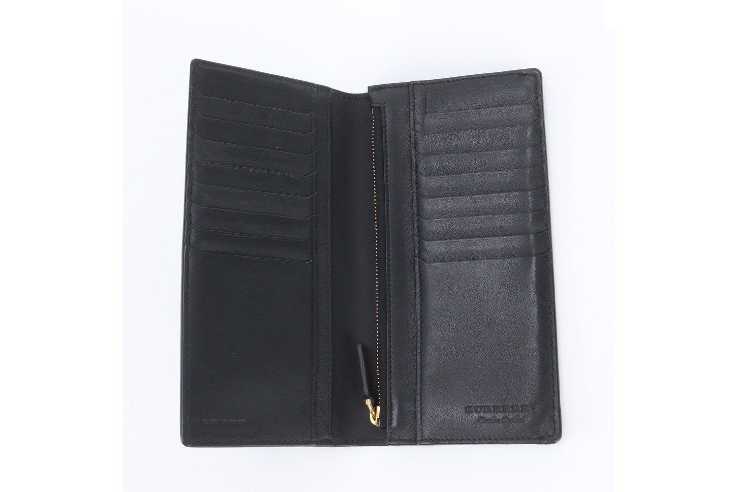 Leather long wallet, bi-fold wallet — view 6