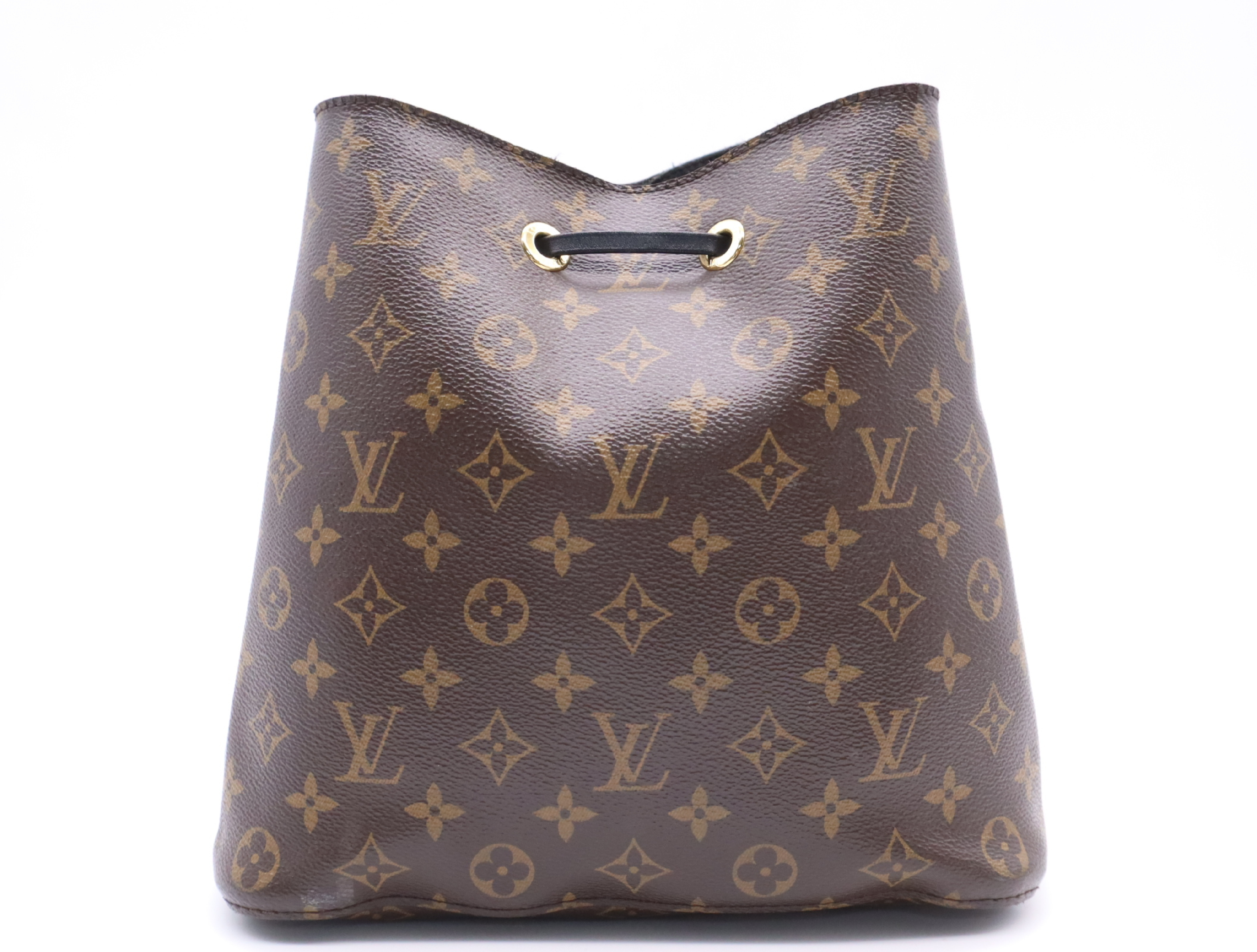M44020 Monogram Neo Noe Noir Shoulder Bag with Shoulder Strap — view 2