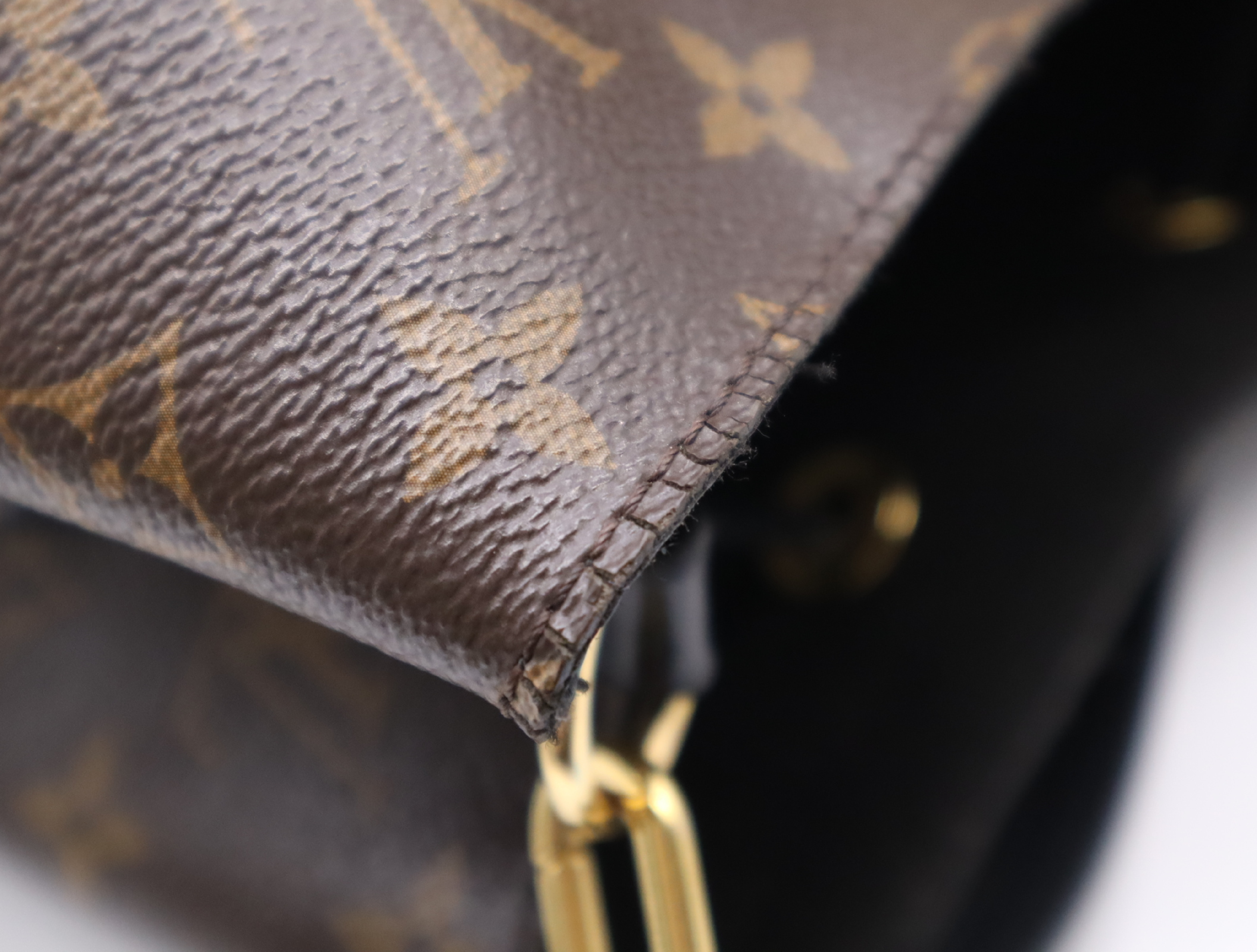 M44020 Monogram Neo Noe Noir Shoulder Bag with Shoulder Strap — view 8