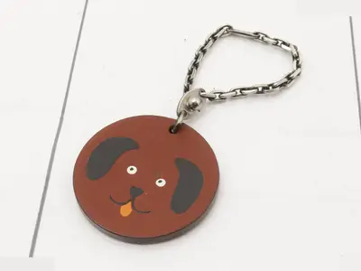 Dog Keychain