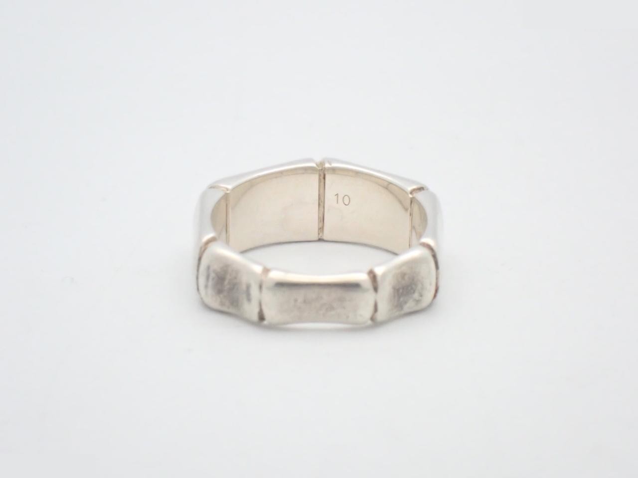 Bamboo (precious metal) ring, size 50, SV925, 5.7g — view 2