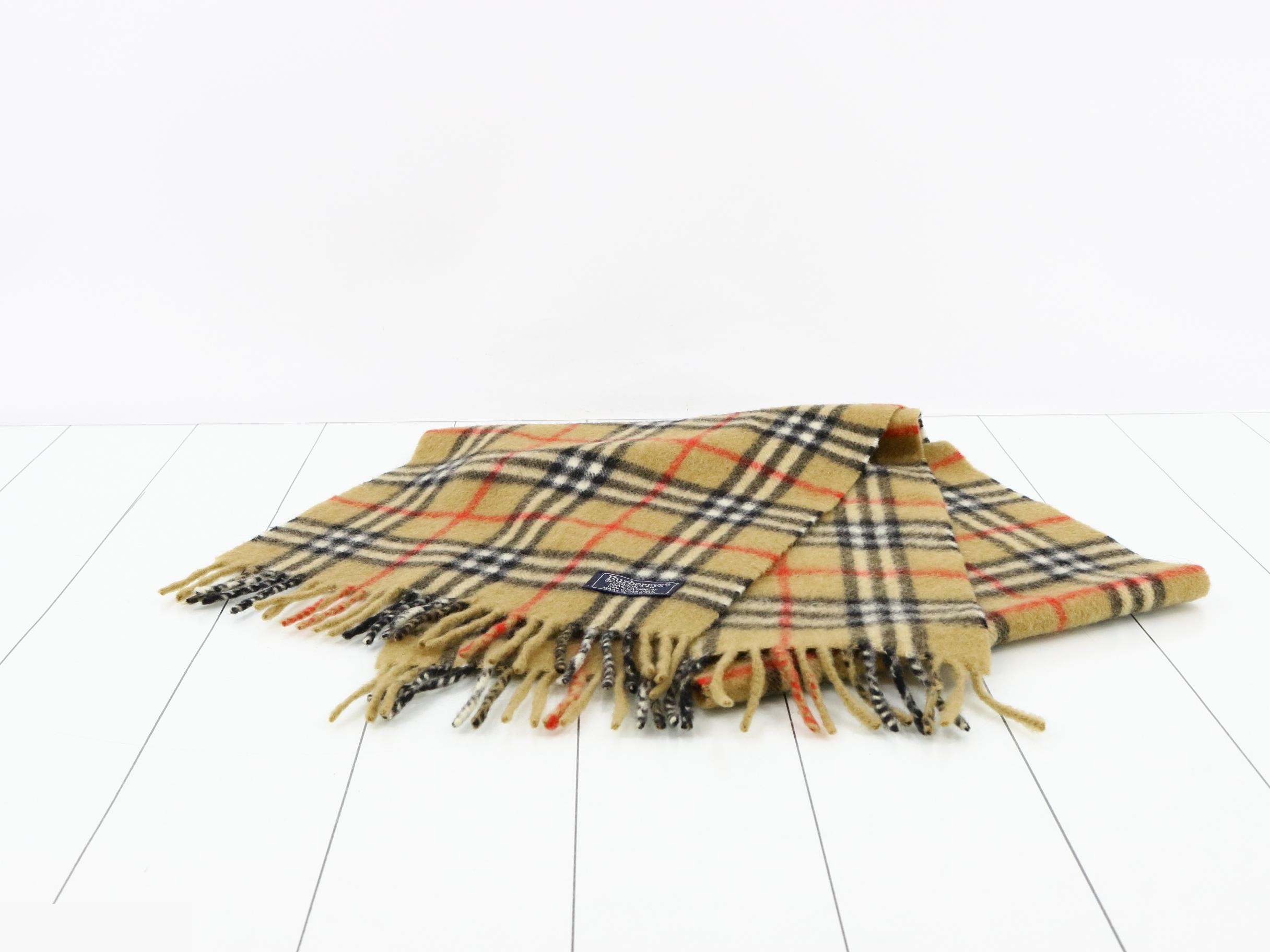 100% Cashmere Nova Check - Accessories/Scarves — view 2