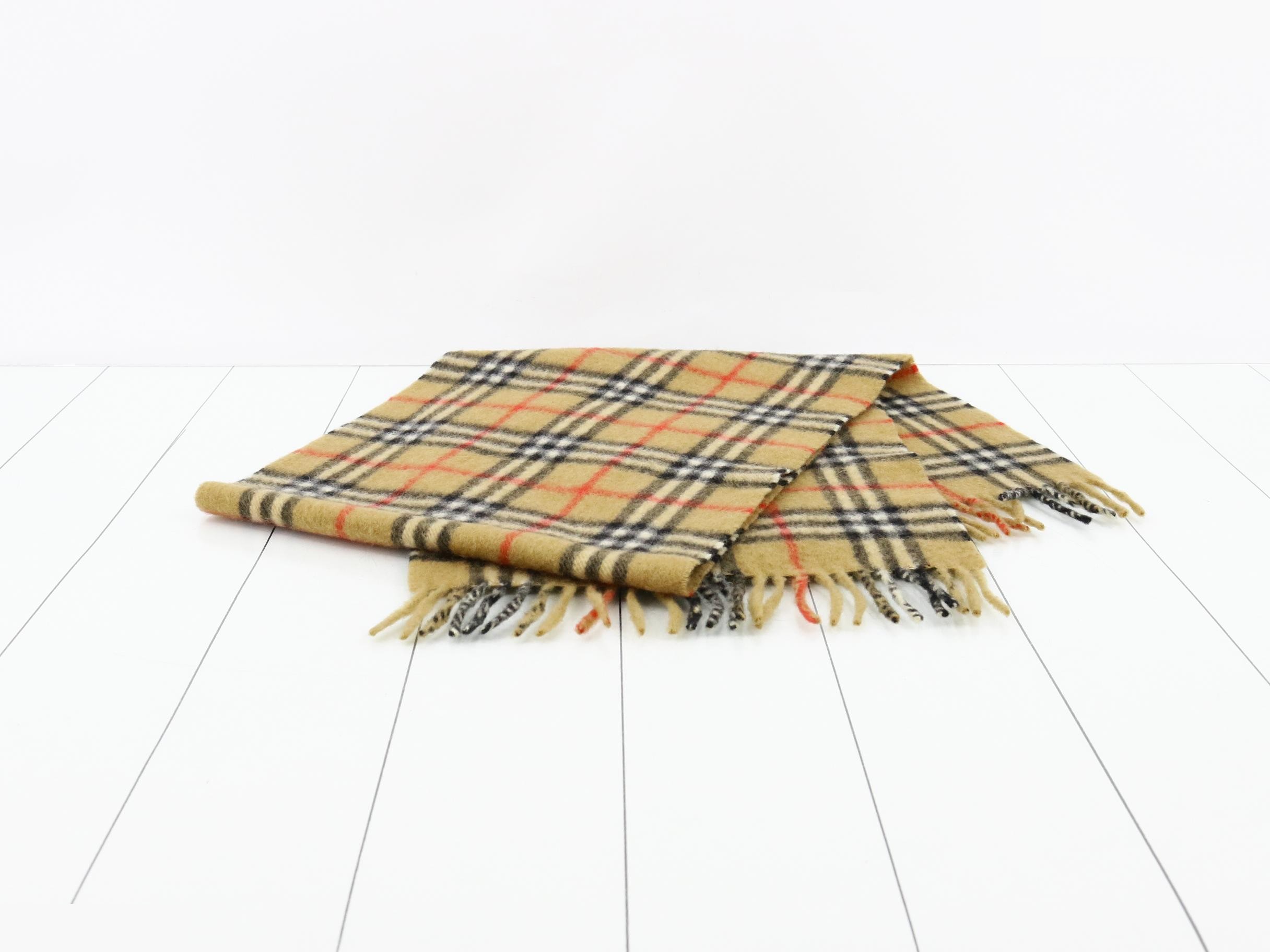 100% Cashmere Nova Check - Accessories/Scarves — view 3