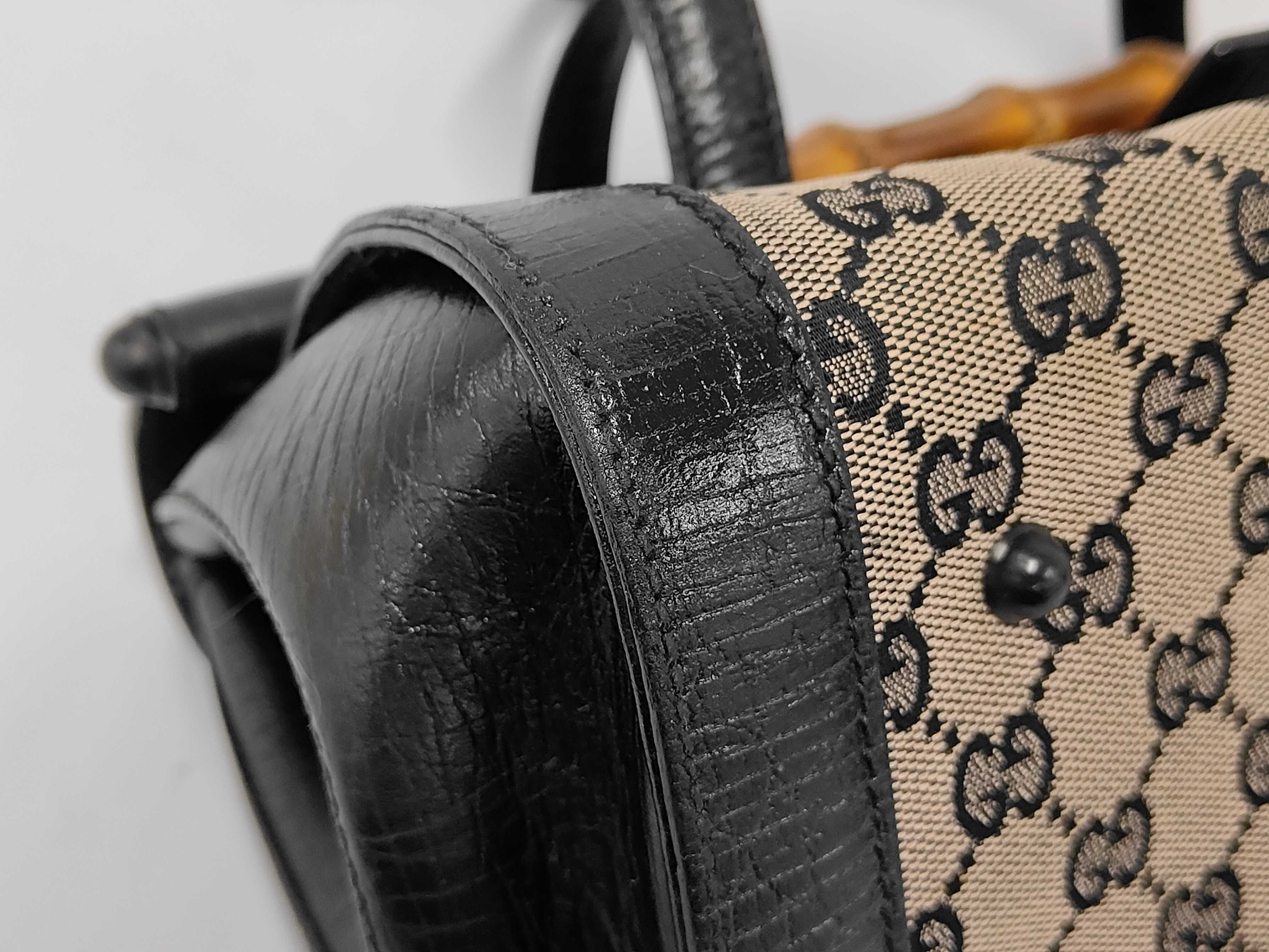Bamboo Handbag, Black Handbag — view 4