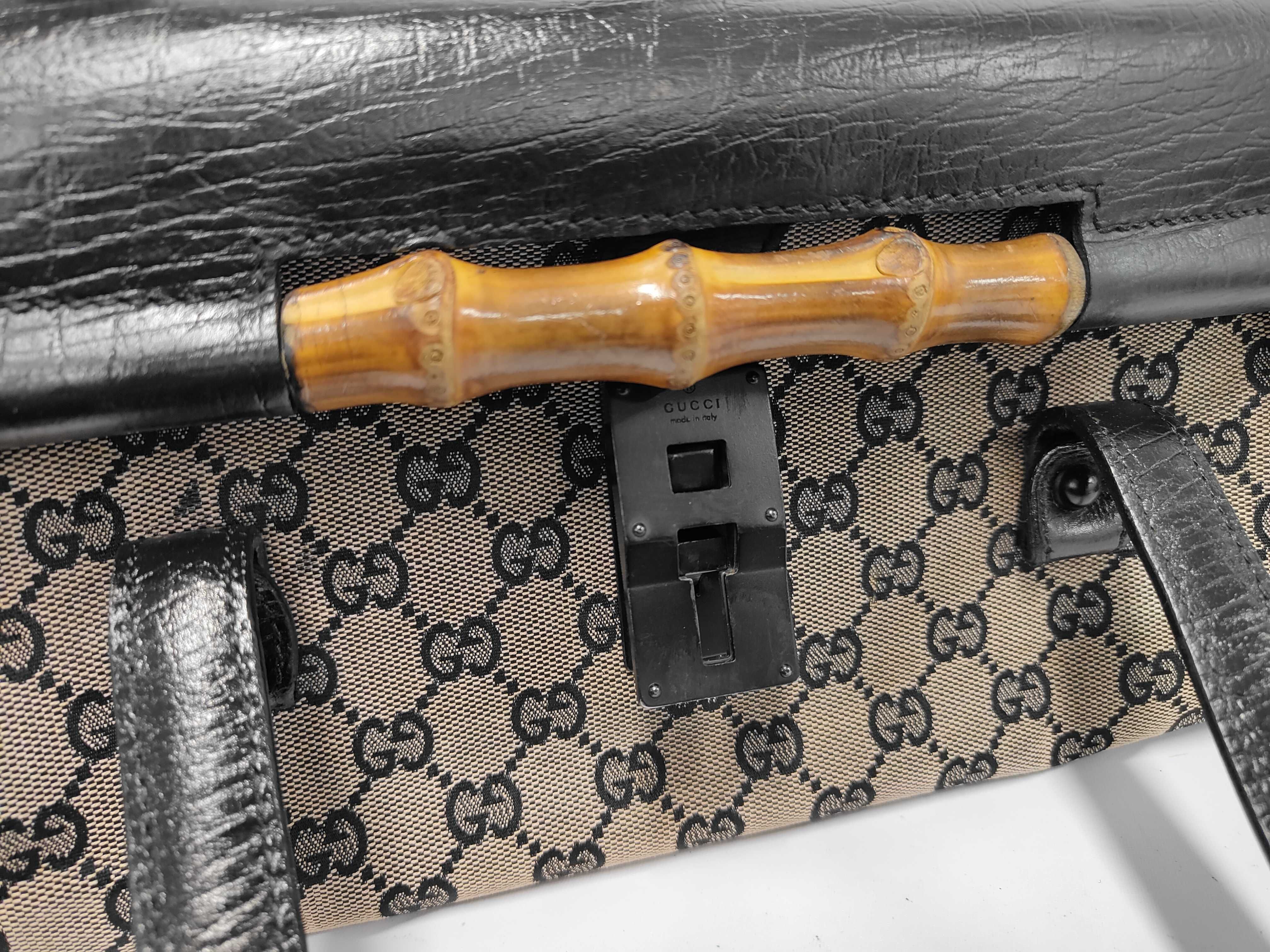 Bamboo Handbag, Black Handbag — view 9
