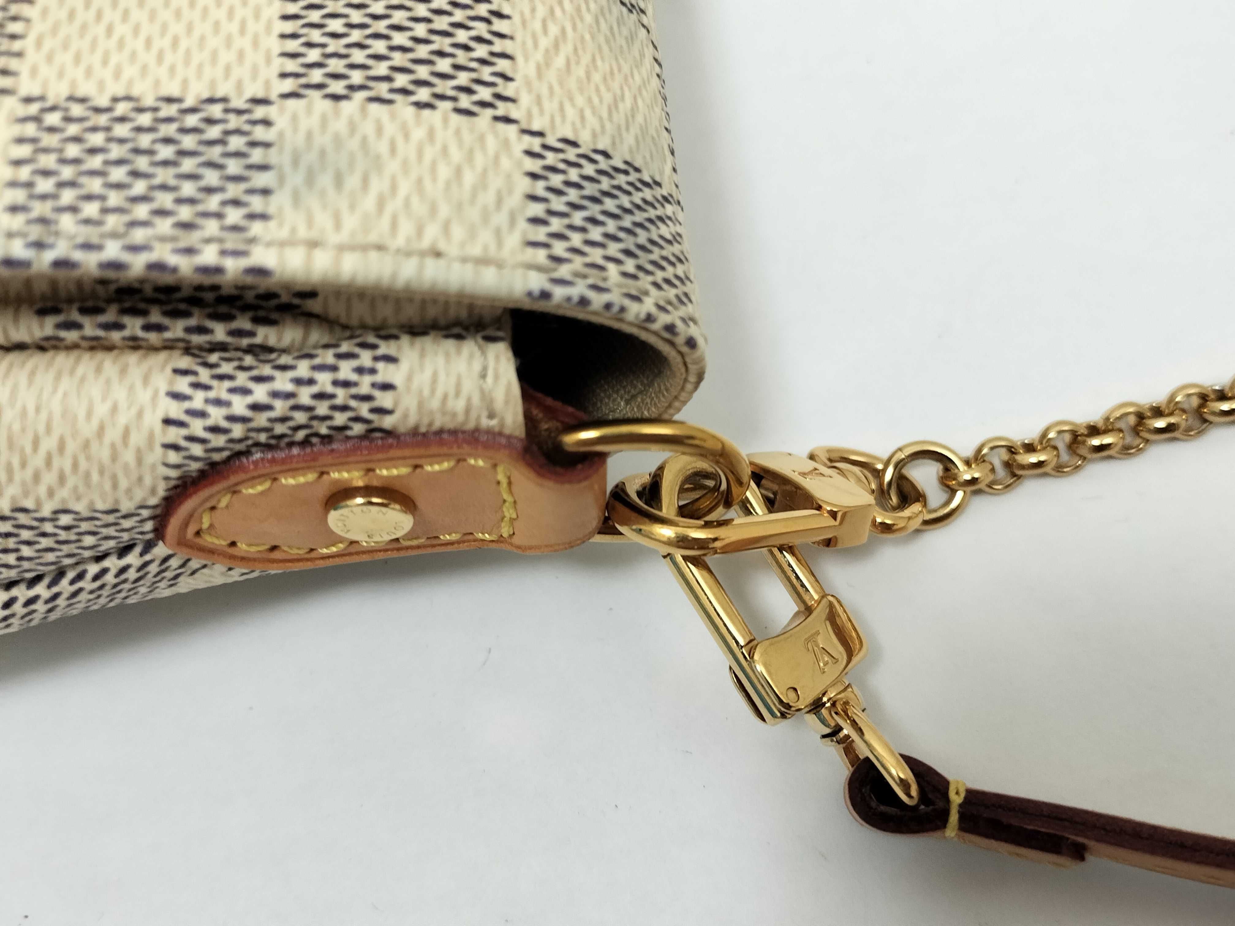 Damier Azur Shoulder Bag — view 5