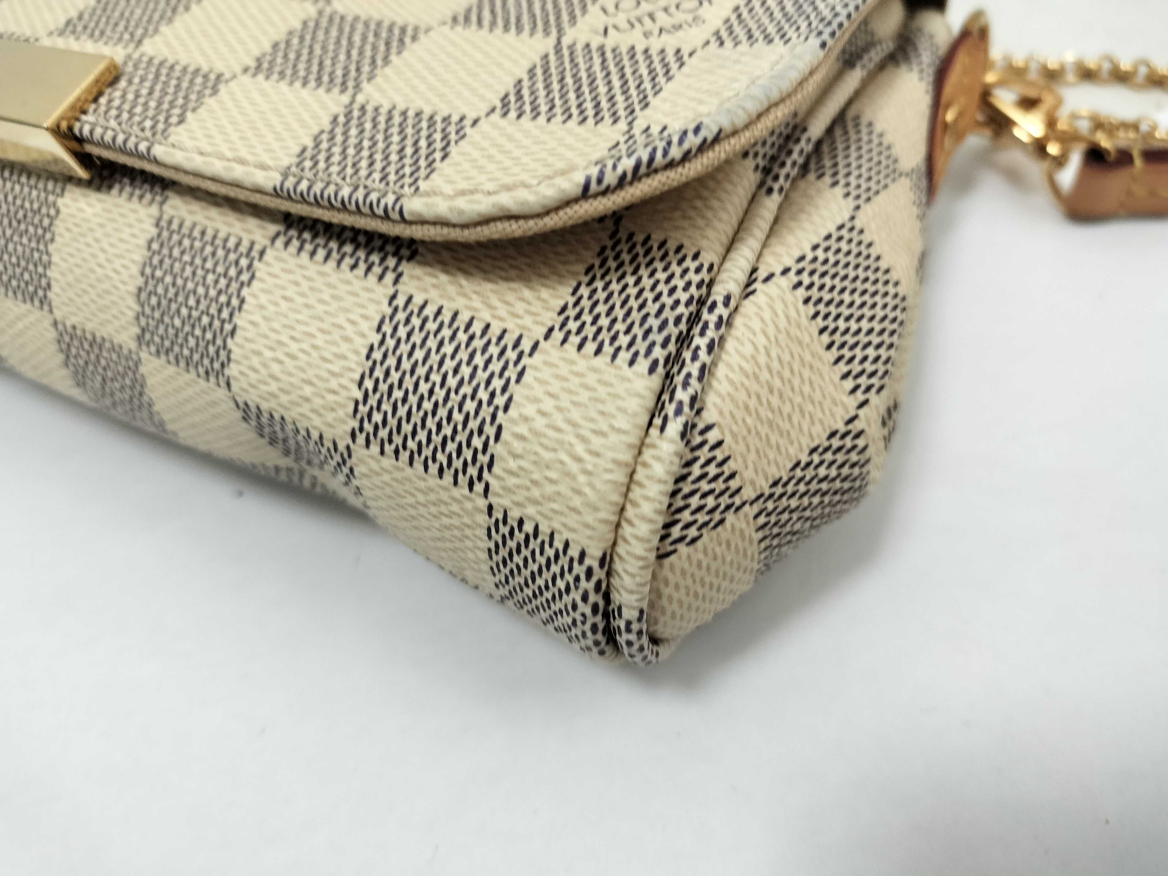 Damier Azur Shoulder Bag — view 6