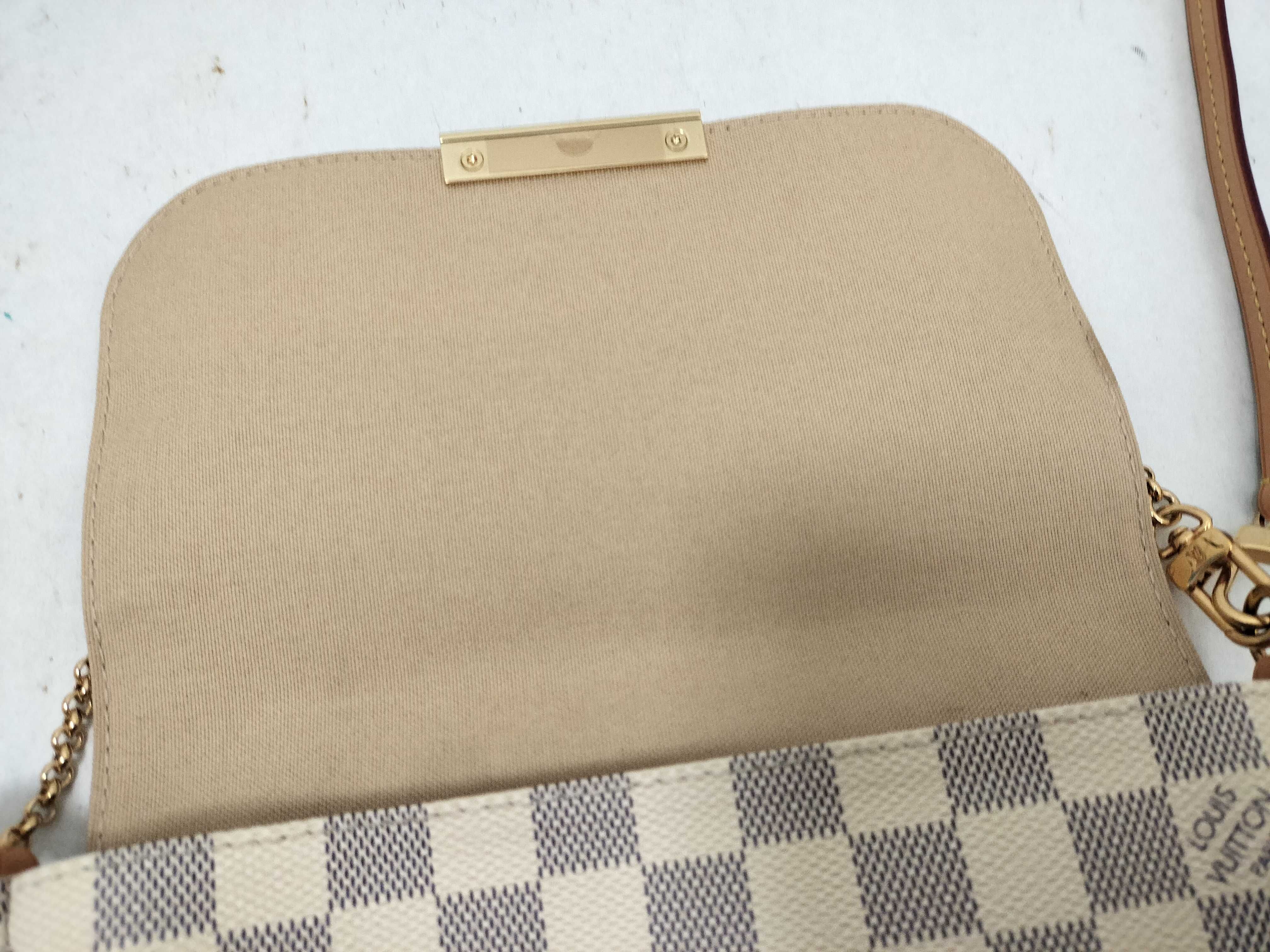 Damier Azur Shoulder Bag — view 8