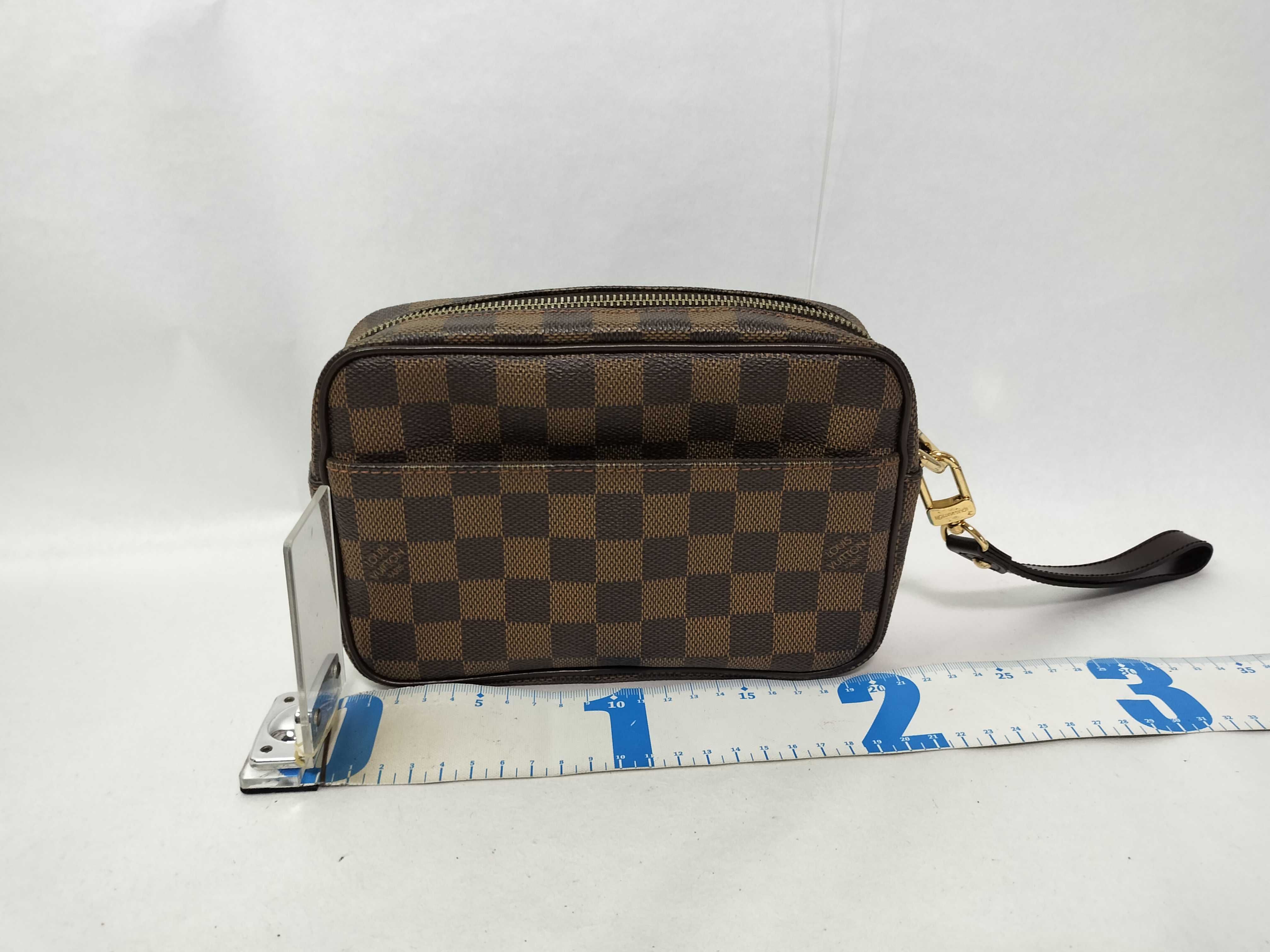 Damier Pochette Bi-fold Macao N61739 Brown Second Bag — view 2