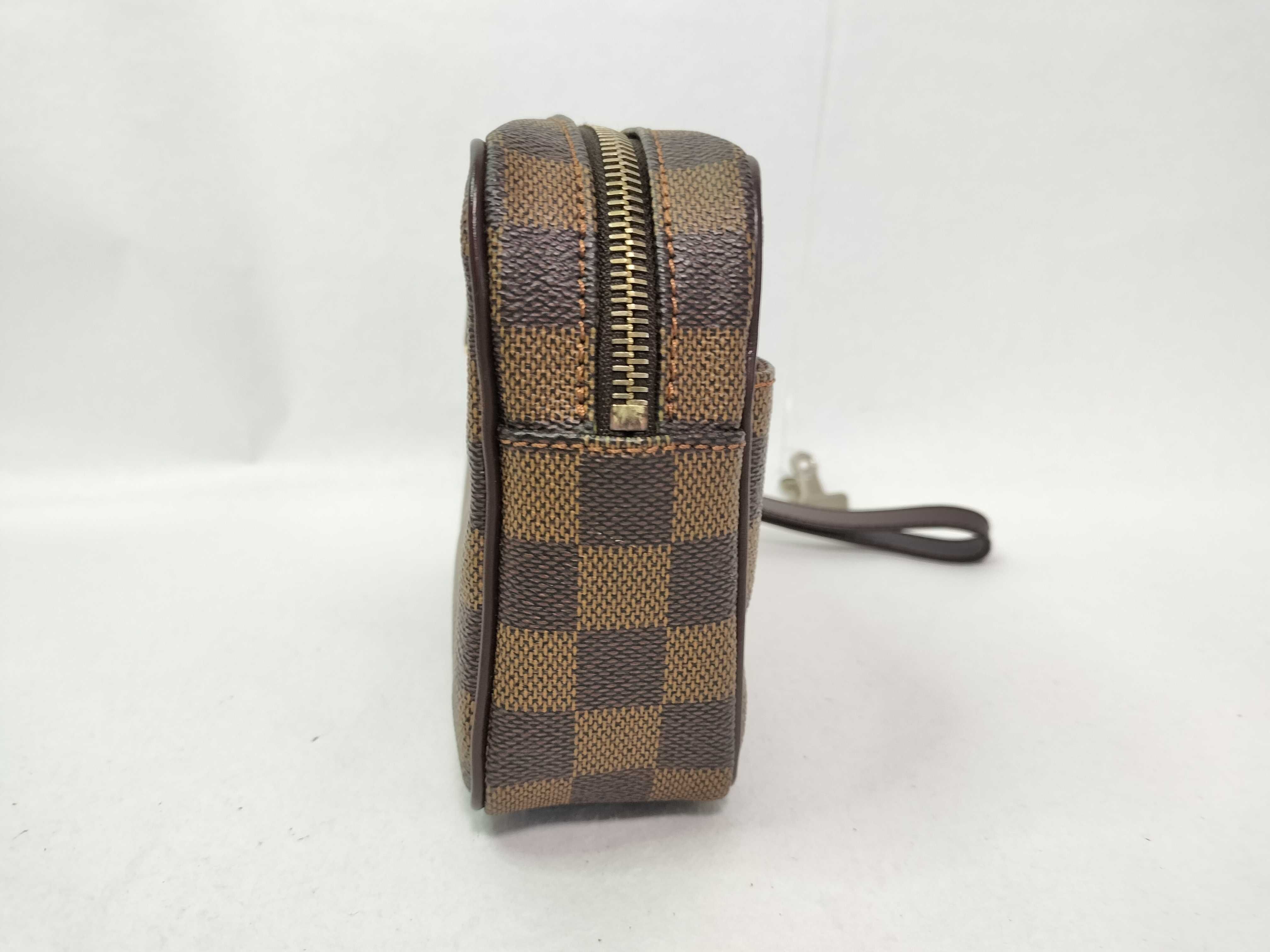Damier Pochette Bi-fold Macao N61739 Brown Second Bag — view 4