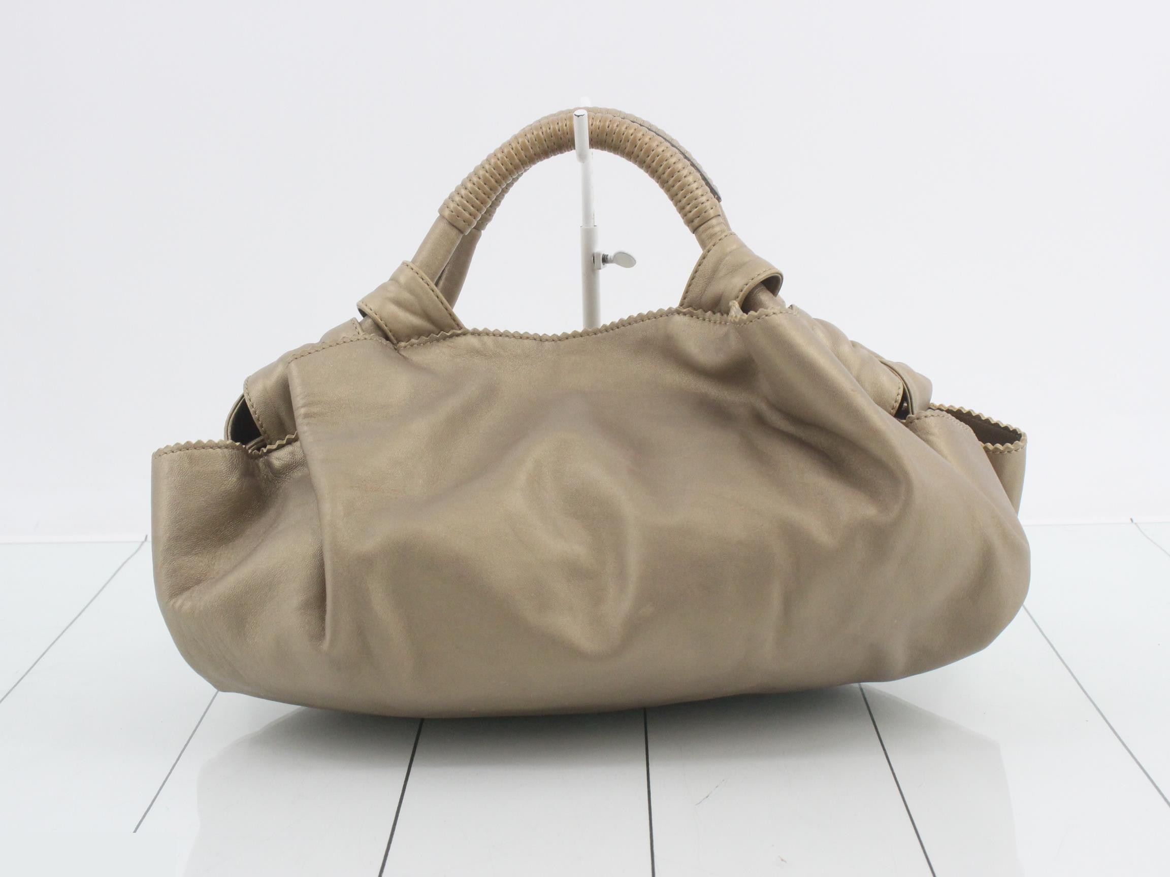 Other lines: Bags & Handbags - Anagram Nappa Aire Gold — view 2